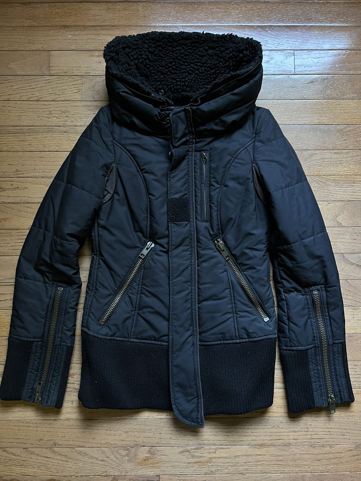 image of Le Grande Bleu L G B L.g.b Bono Coat () -> Send Offers in Black, Men's (Size Small)