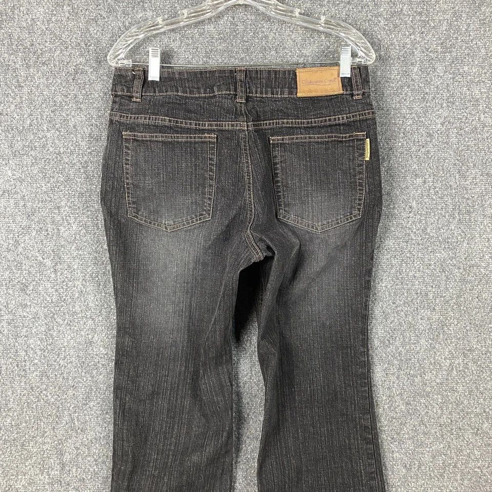 Coldwater Creek Coldwater Creek Jeans Women's 12P Straight Leg Denim Cotton Size 34" / US 12 / IT 48 - 8 Thumbnail