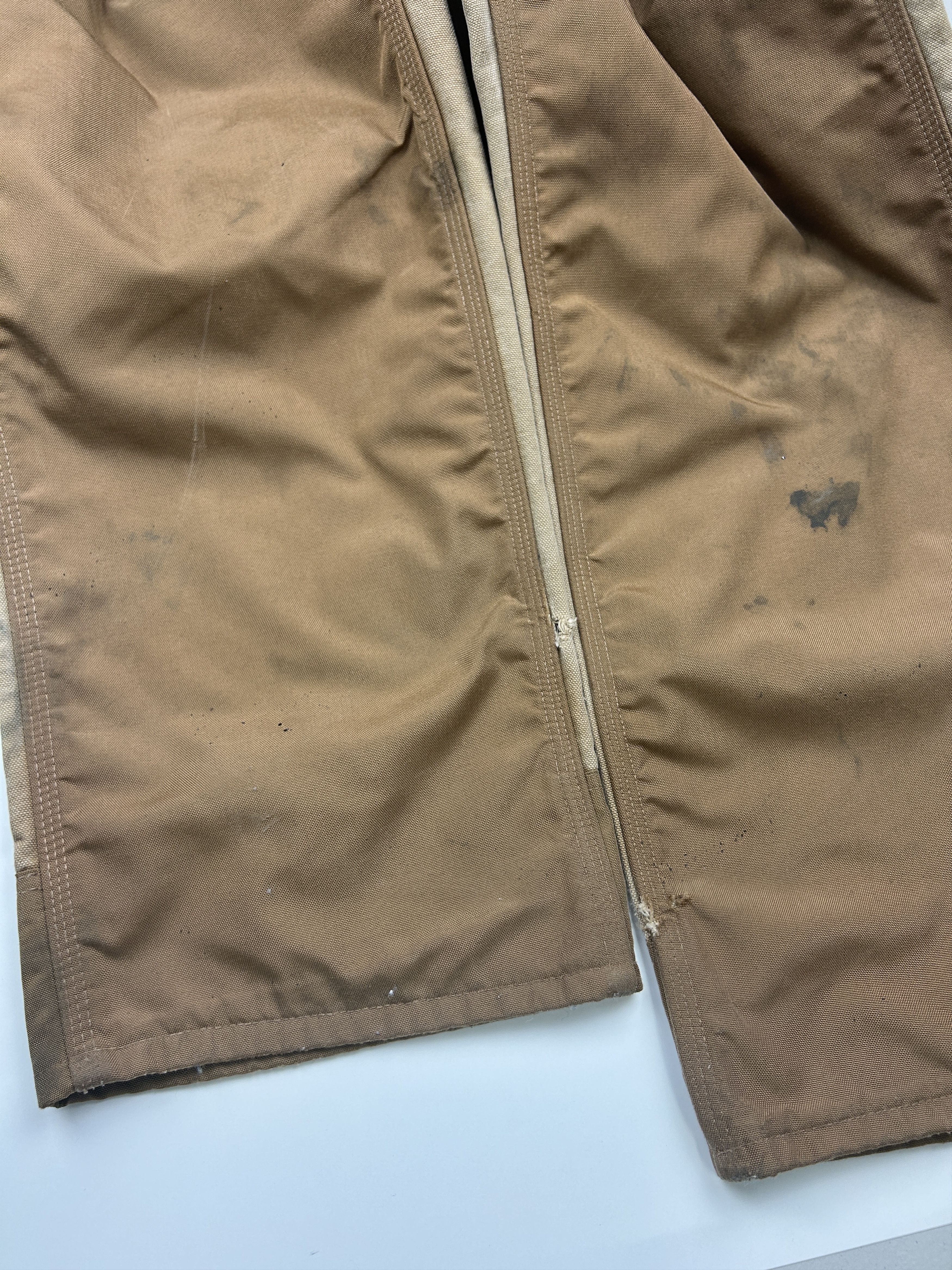 Carhartt Carhartt Canvas Double Knee Dungaree Pants 40 Beige B292 Size US 40 / EU 56 - 9 Thumbnail