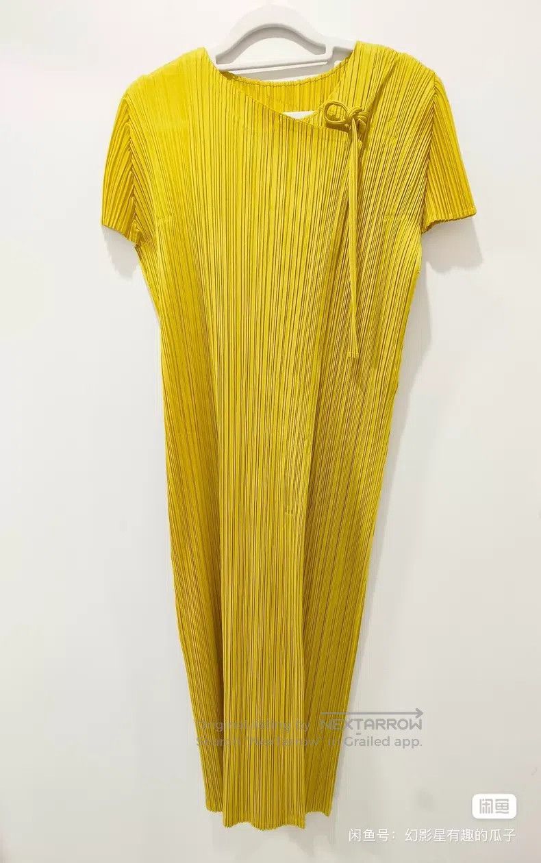 Issey Miyake Issey Miyake Diagonal Tie Chest Dress Size L / US 10 / IT 46 - 1 Thumbnail