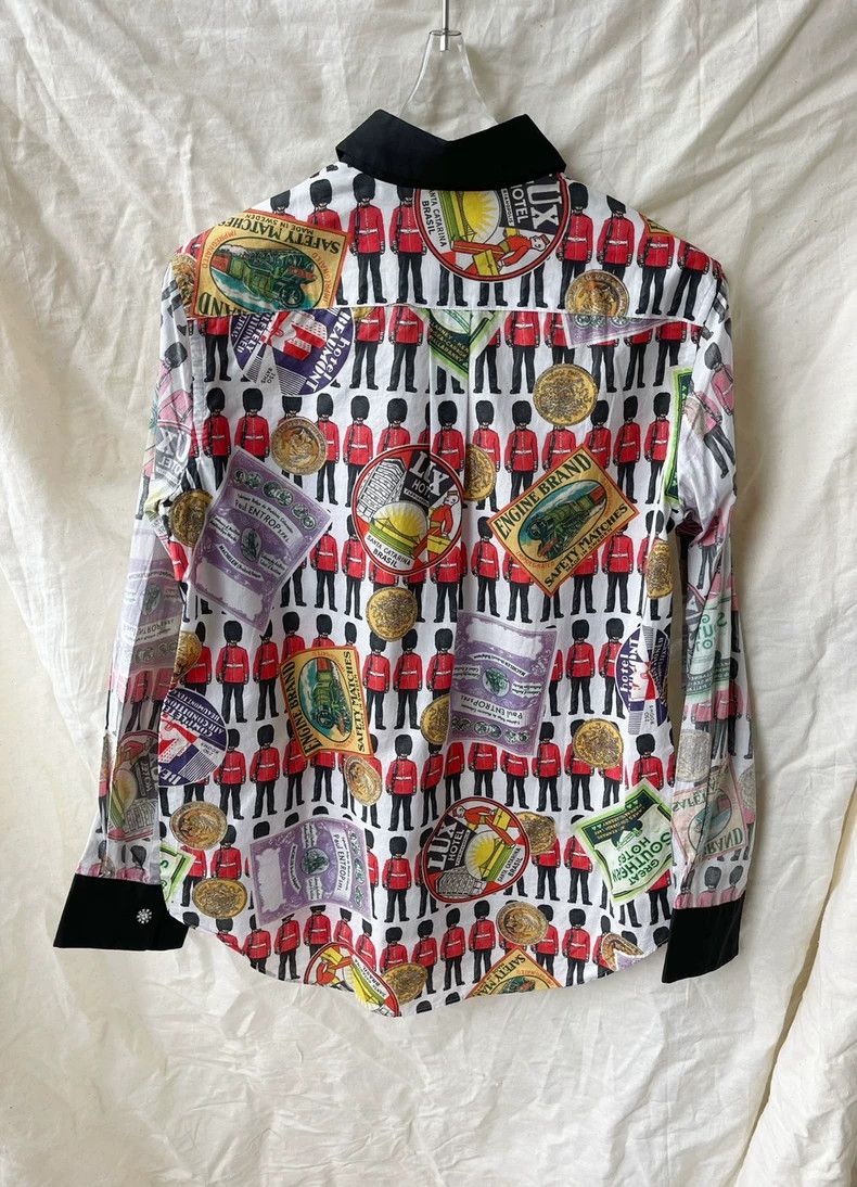 Comme des Garcons Comme Des Garcons Vintage Royal Guard printed black hemmed Size S / US 4 / IT 40 - 8 Thumbnail
