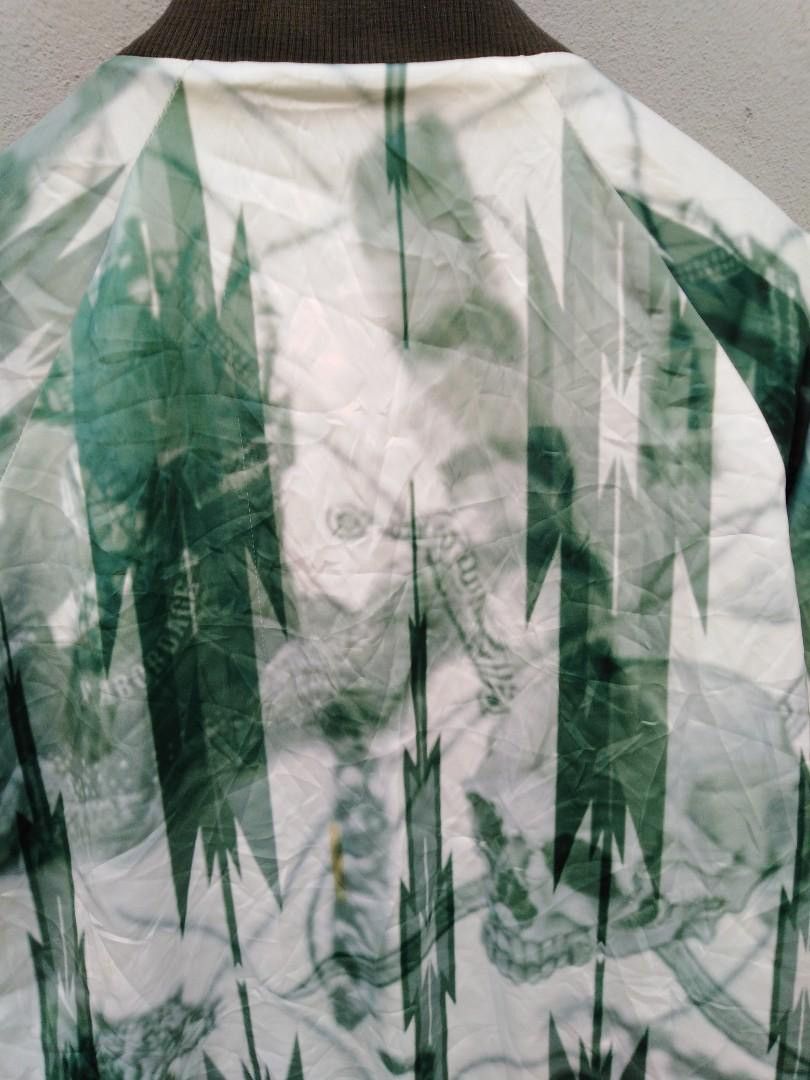 Japanese Brand Abordage Reversible Sukajan Skull x Navajo Bomber Size US M / EU 48-50 / 2 - 8 Thumbnail