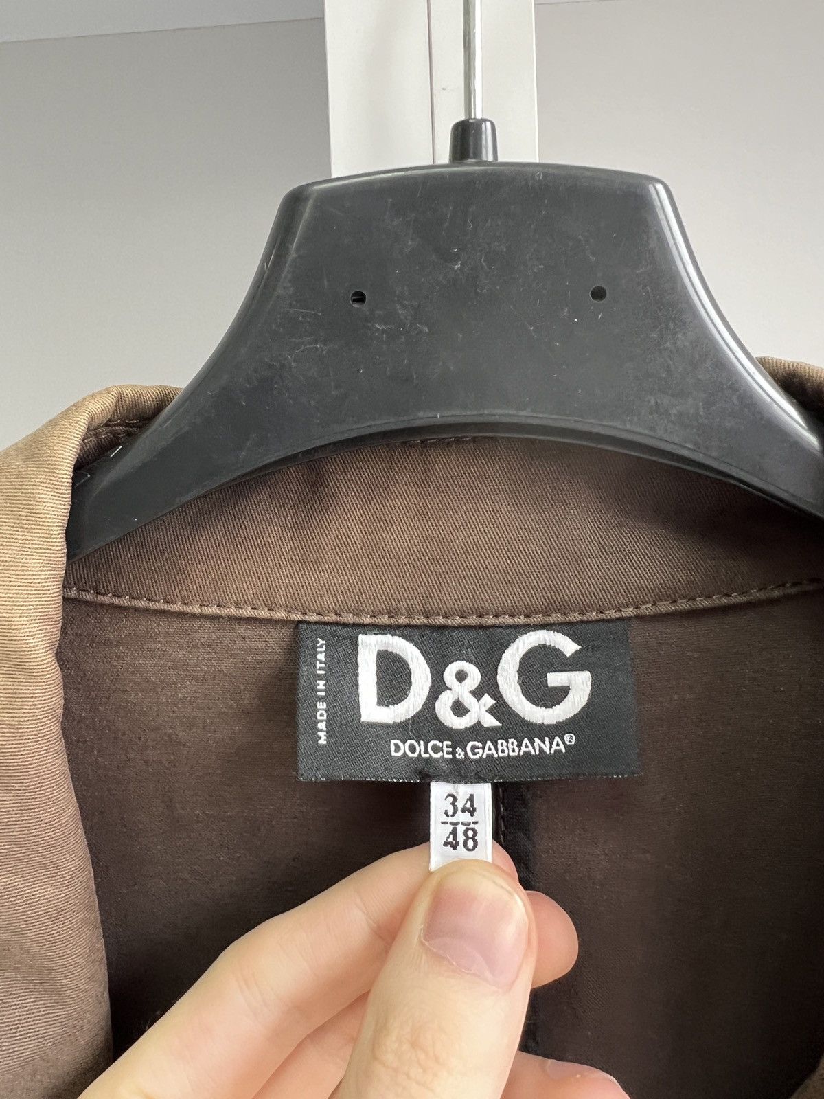Dolce & Gabbana × Vintage Vintage Dolce Gabbana brown old money style trench coat Size US M / EU 48-50 / 2 - 9 Thumbnail