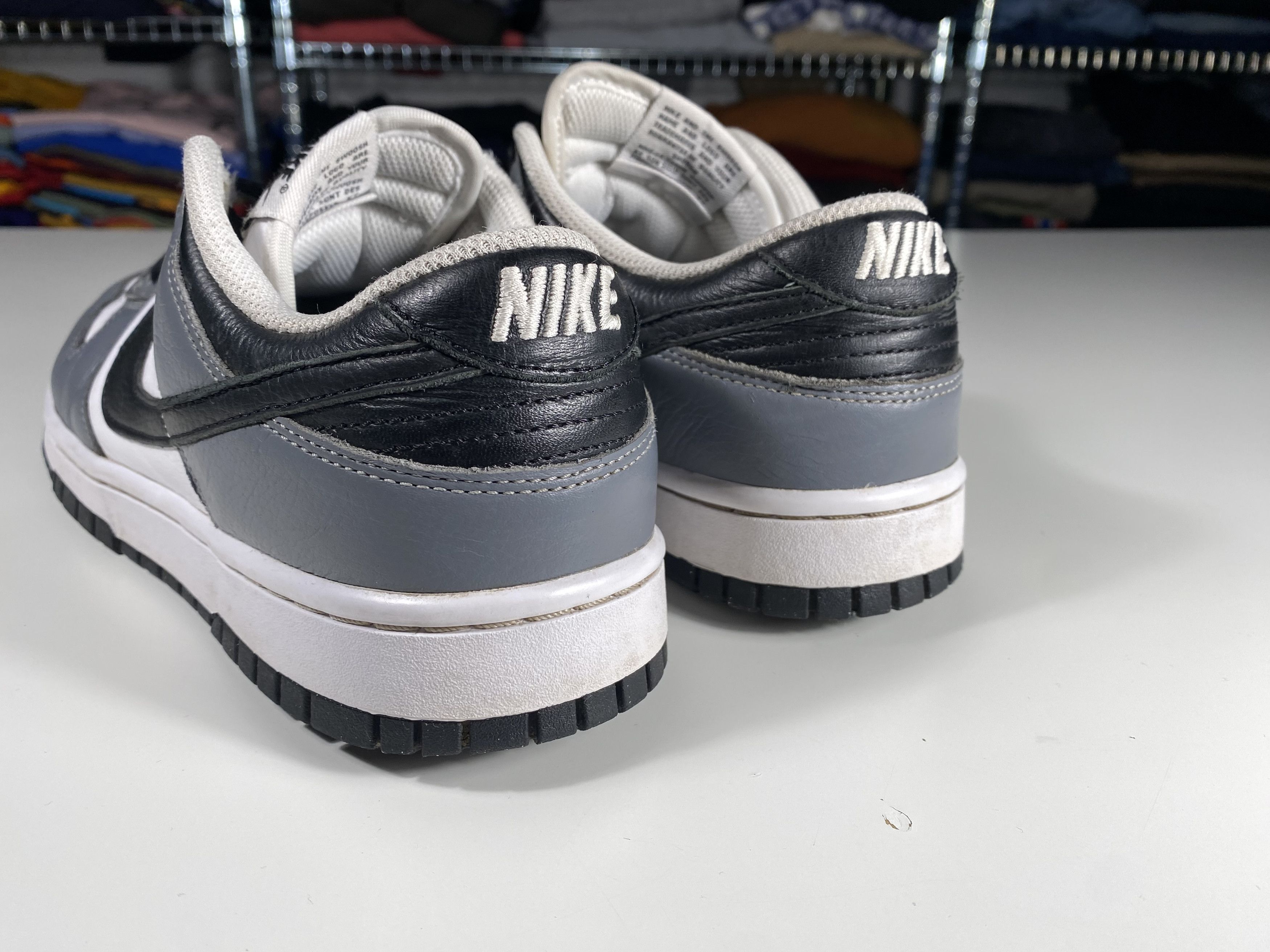 Nike Nike Dunk Low By You DO7413-991 Gray / White / Black Size US 9.5 / EU 42-43 - 4 Thumbnail
