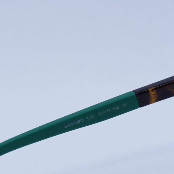 Gucci Gucci GG1738O 003 Eyeglasses Havana/Green - Lowest Price! Size ONE SIZE - 8 Thumbnail