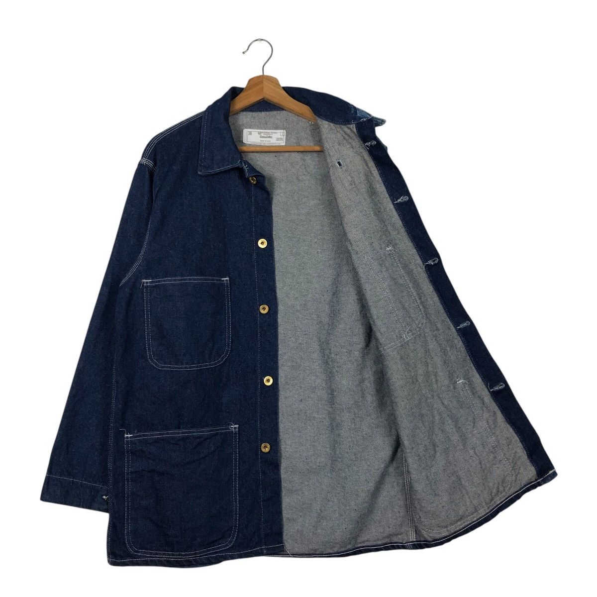 Toyo Enterprises 📌Vintage Chore Jacket Union Made Isanforized Universall Usa Size US M / EU 48-50 / 2 - 12 Thumbnail