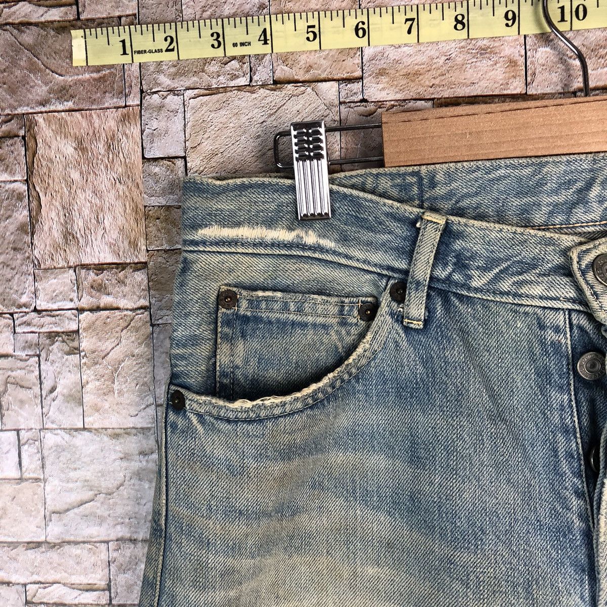 Japanese Brand Japan vintage Blue ripped Distressed Denim Pants #A949 Size US 31 - 8 Thumbnail