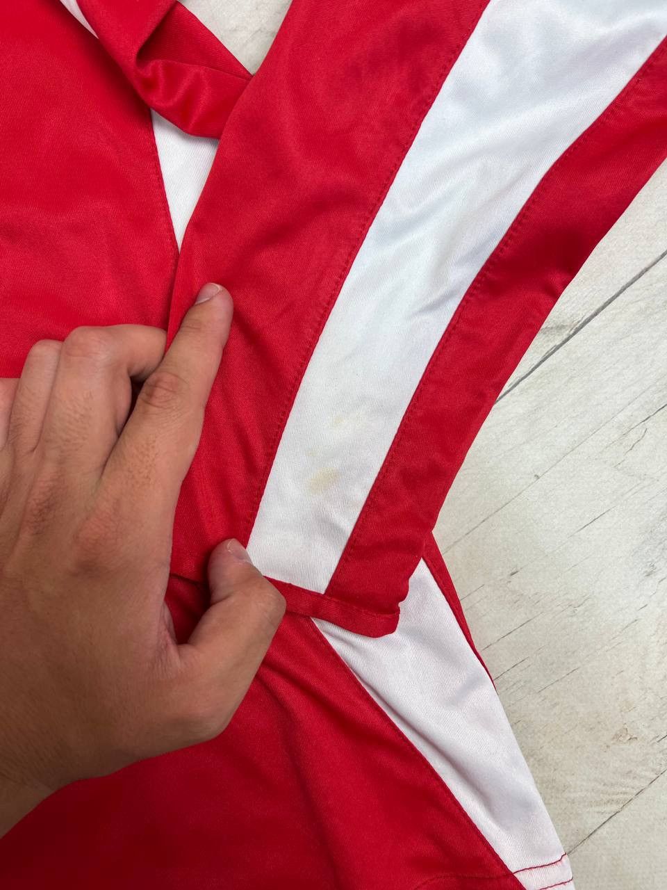 Diadora Crewe Alexandra 2005 2006 Home Shirt Long Sleeve Jersey Size US XL / EU 56 / 4 - 16 Thumbnail