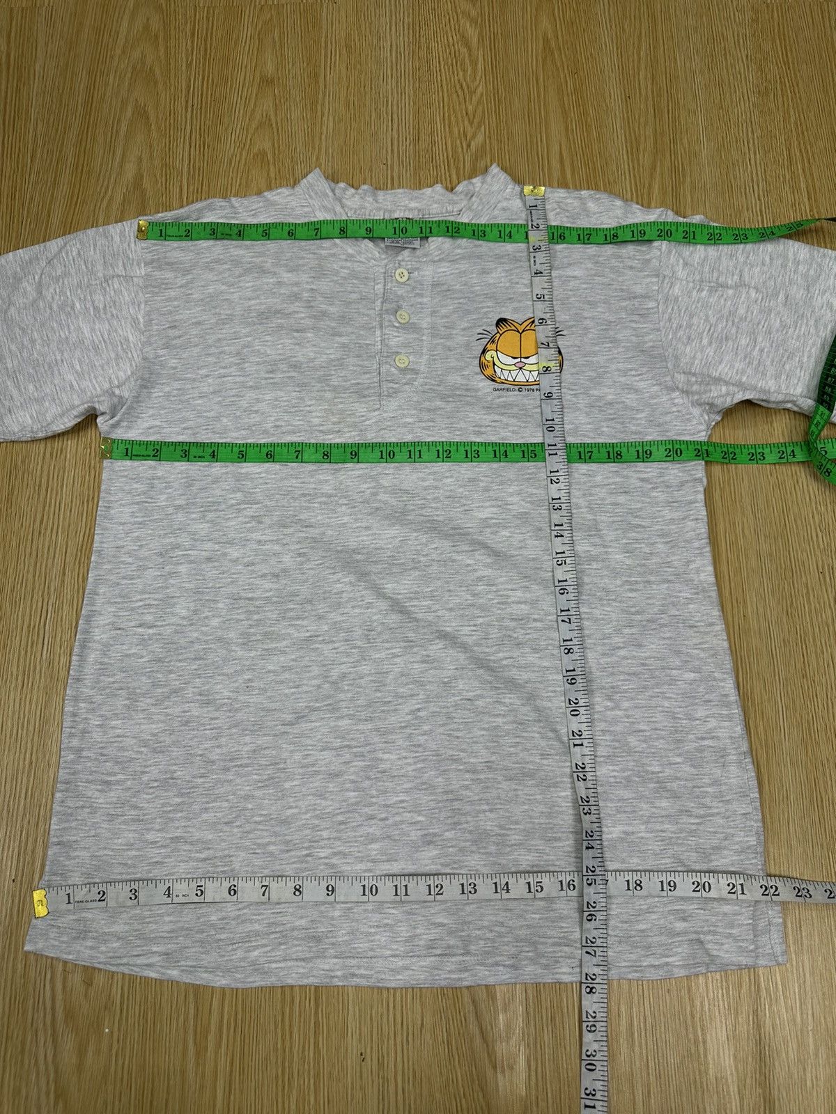 Vintage Vintage 90s Garfield Back Heat Tshirt A940 Size US M / EU 48-50 / 2 - 7 Thumbnail