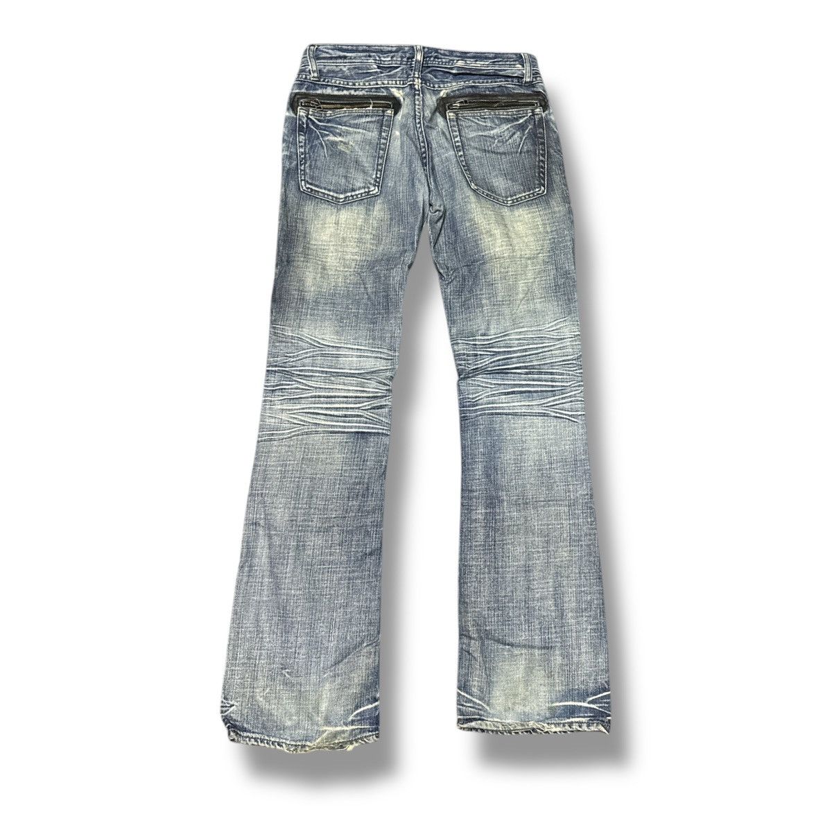 If Six Was Nine RUPERT DISTRESSED PUNK STYLE JEANS Size US 32 / EU 48 - 11 Thumbnail