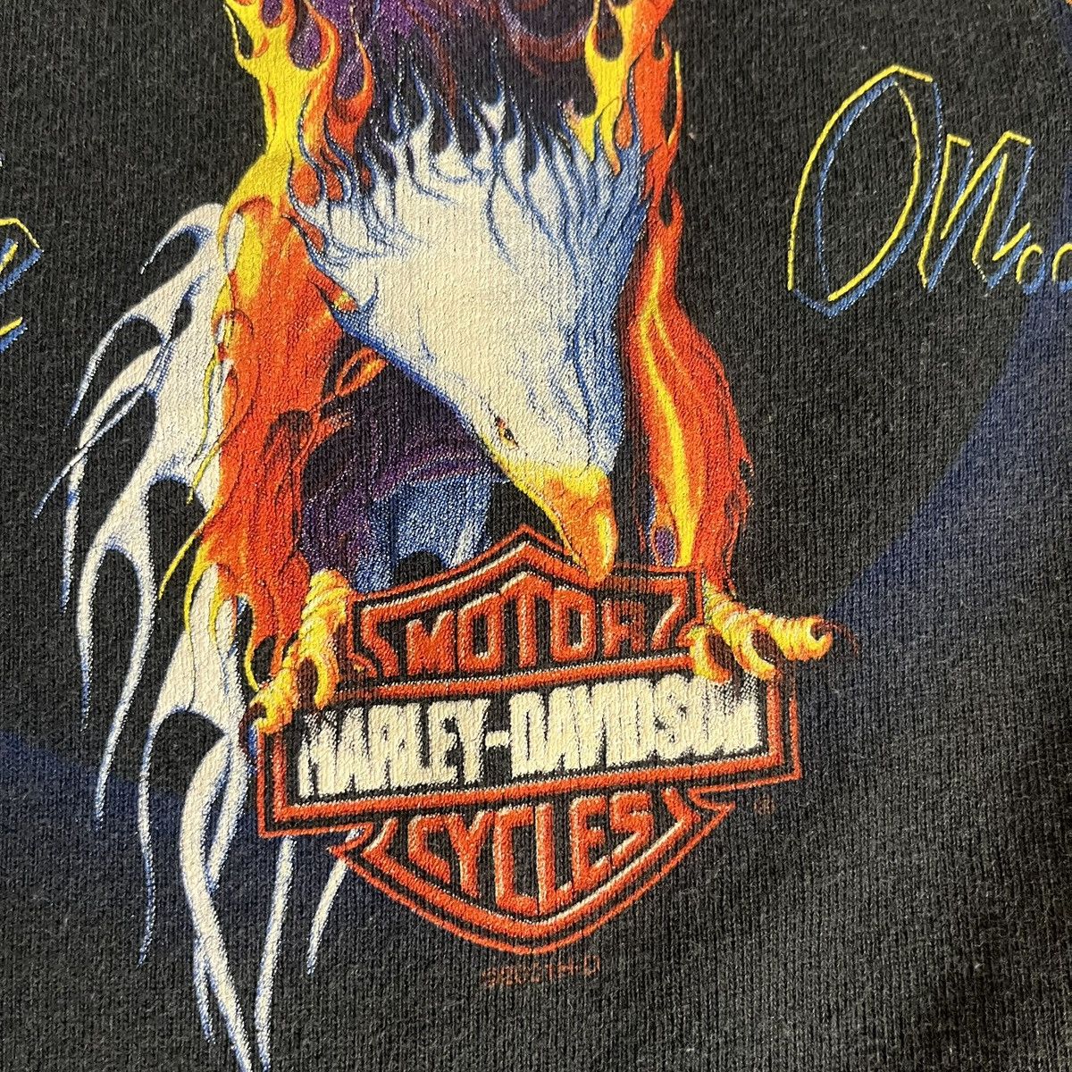 Harley Davidson Vintage 90s Harley Davidson Sweatshirt Eagle Size XXL ERD Size US XXL / EU 58 / 5 - 7 Thumbnail