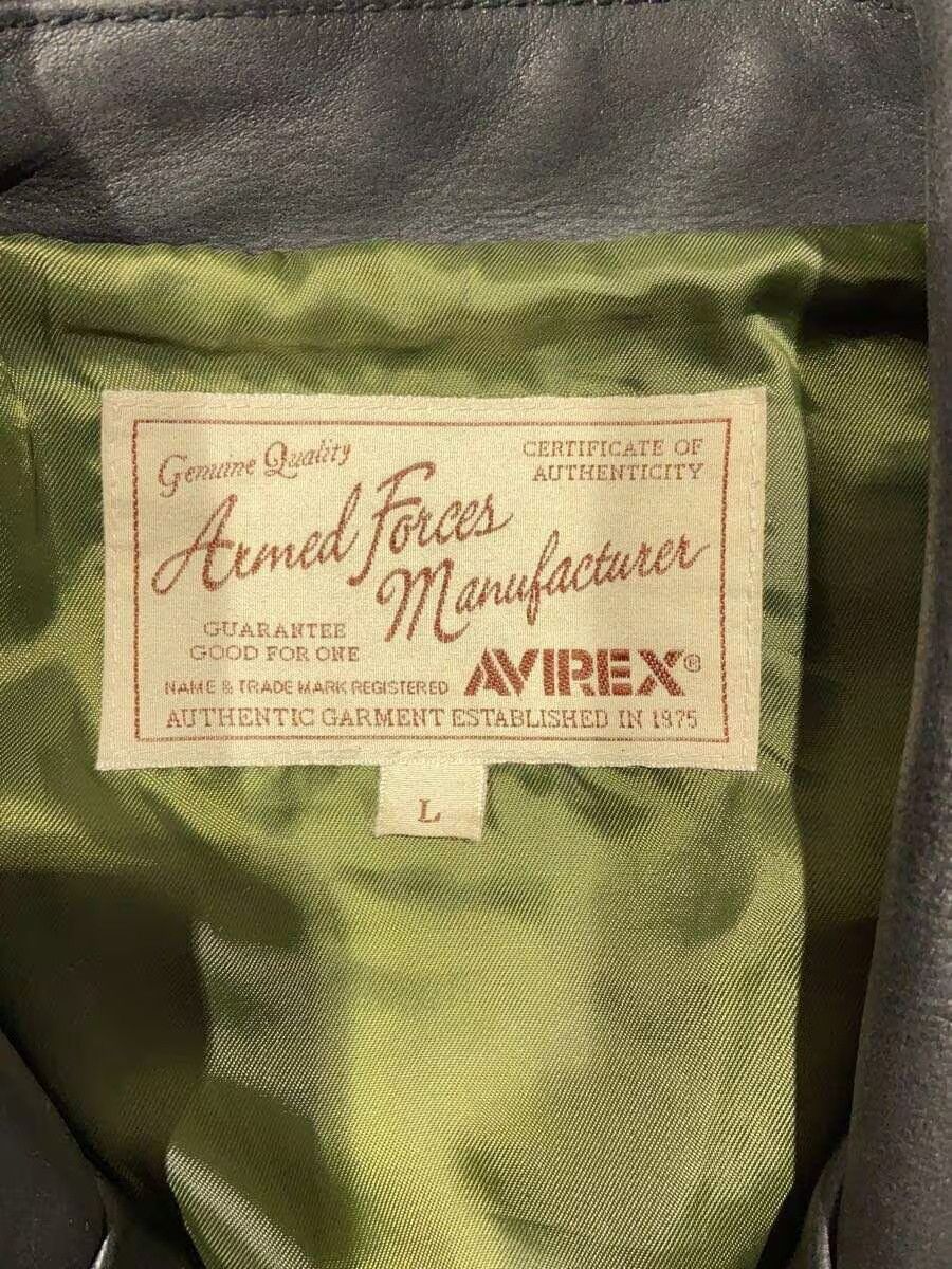 Avirex Avirex Cowhide Double Rider Jkt Black Size US L / EU 52-54 / 3 - 3 Thumbnail