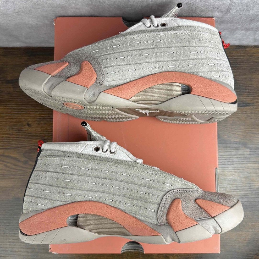 Jordan Brand Air Jordan 14 Retro CLOT Terra Blush Terracotta DC9857-200 Size US 7 / EU 40 - 4 Thumbnail