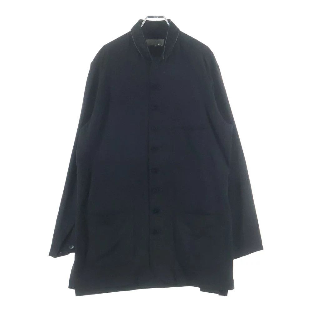 Yohji Yamamoto Yohji Yamamoto POUR HOMME 20SS Velvet 9B Shirt Size US M / EU 48-50 / 2 - 1 Thumbnail