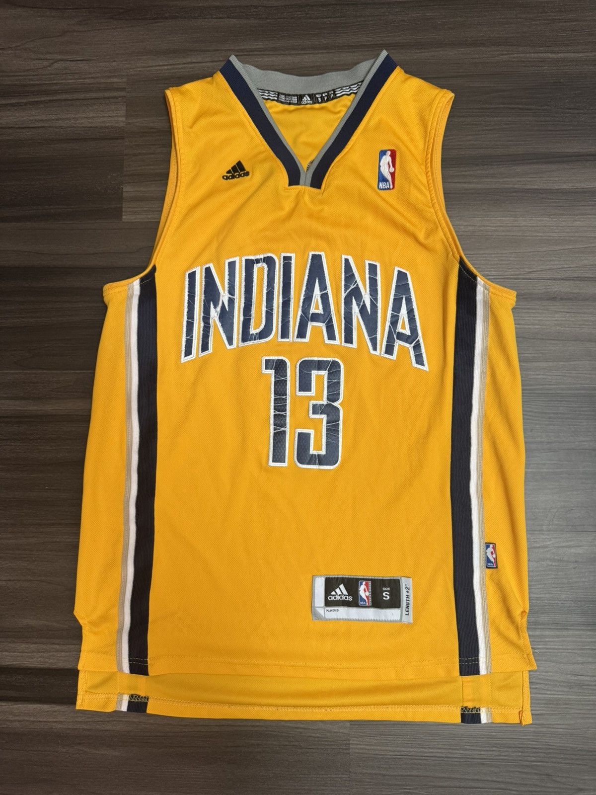 Adidas Indiana Pacers Paul George 13 NBA Stitched Basketball Jersey Size US S / EU 44-46 / 1 - 1 Thumbnail