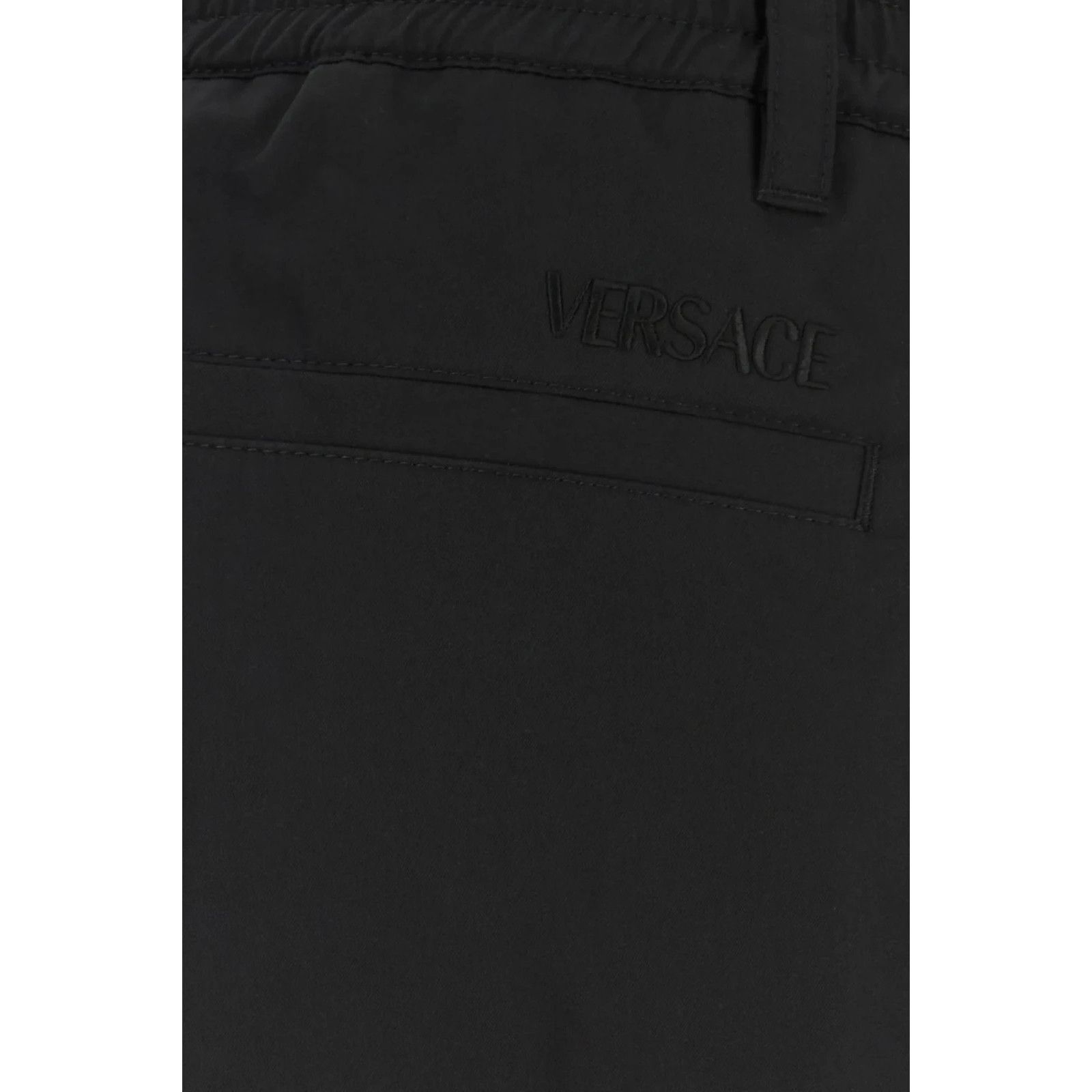 Versace VERSACE Black Cotton Pants New & Authentic (Men's size:US 36 Size US 36 / EU 52 - 3 Thumbnail