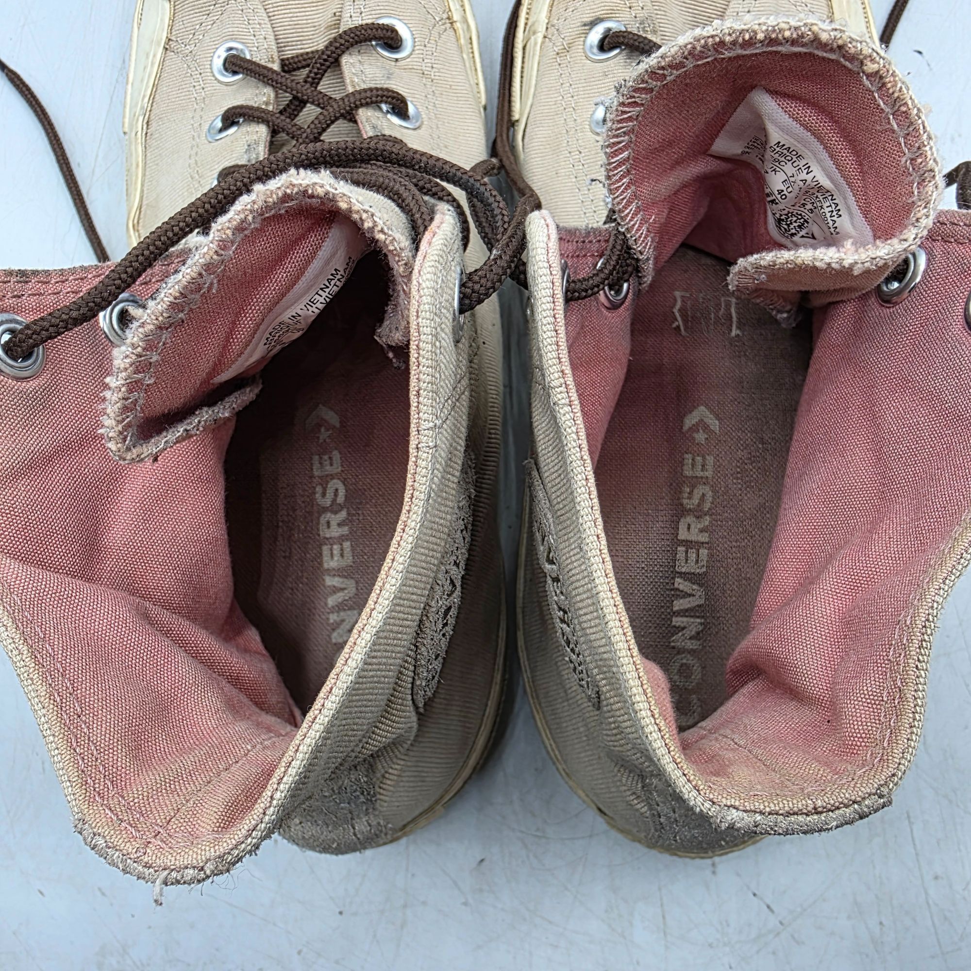 Converse Converse Chuck Taylor Lift Ripple Boot High Top Womens 9 Tan Size US 9 / IT 39 - 6 Thumbnail