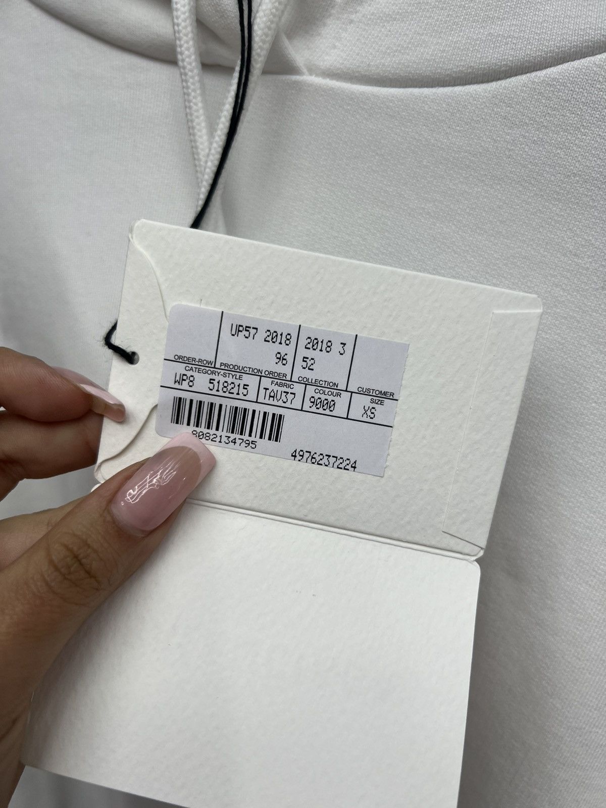 Balenciaga Balenciaga White Hoodie Size US XS / EU 42 / 0 - 5 Thumbnail