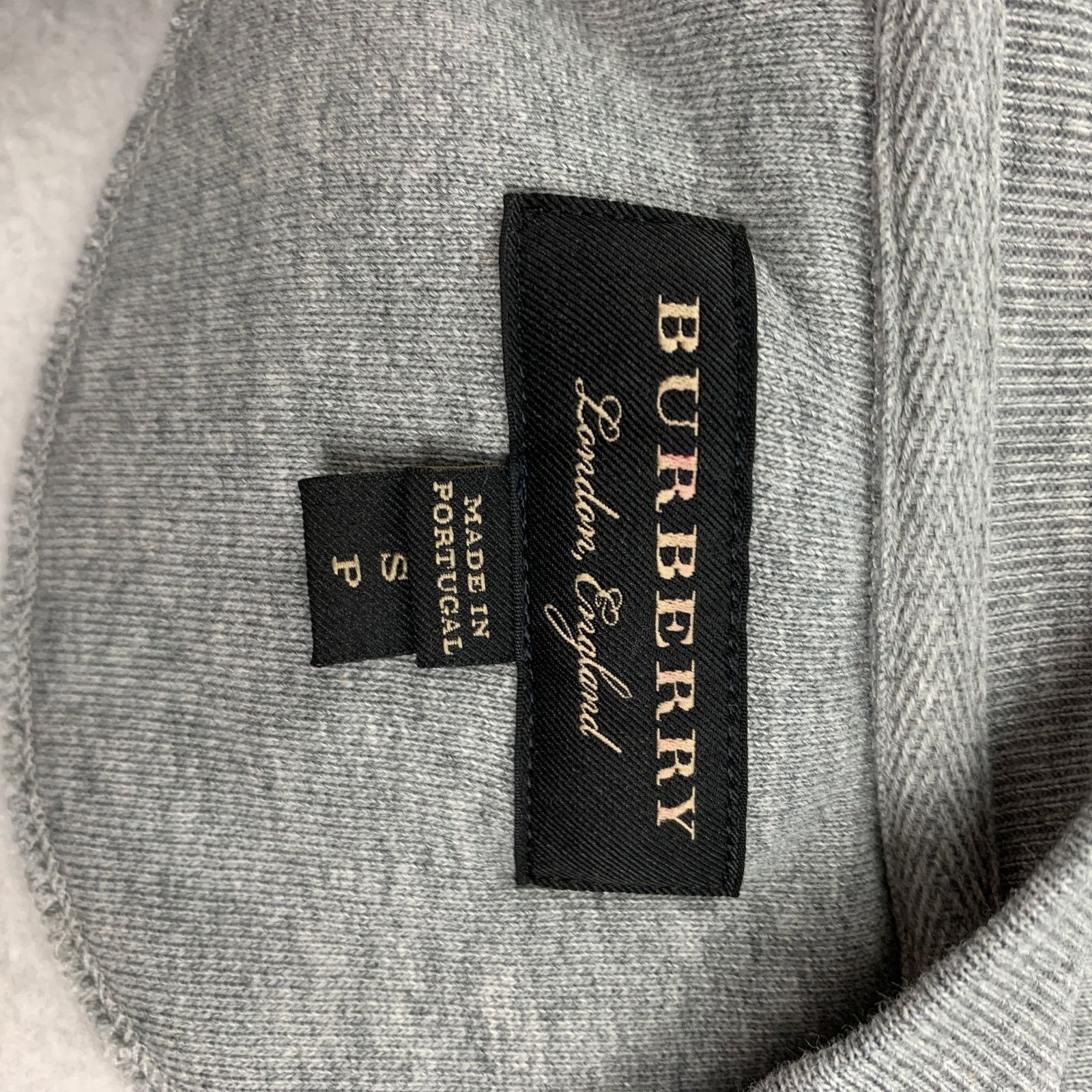 Burberry S Grey Graphic Cotton / Polyester Crew-Neck Sweatshirt Size US S / EU 44-46 / 1 - 8 Thumbnail