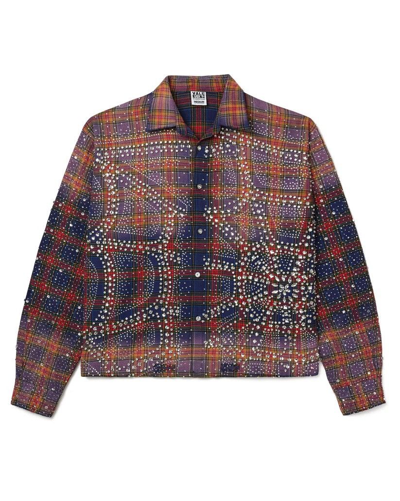 Vale Vale Forever Purple Fever Rhinestone Flannel | Grailed