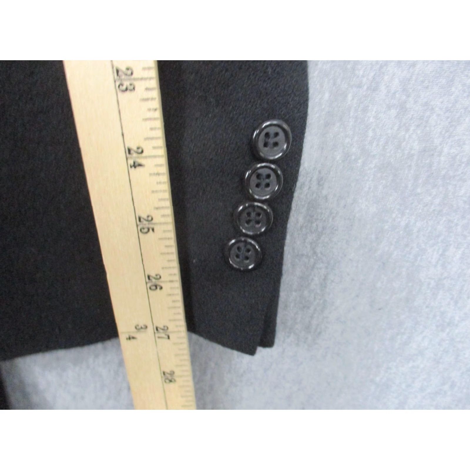 Brooks Brothers VINTAGE Brooks Brothers Blazer Sport Coat Mens 48 X-Long 100% Camel Hair Two-Button Black Notch Lapel Single-Breasted Formal Business Mens Size 48R - 4 Thumbnail