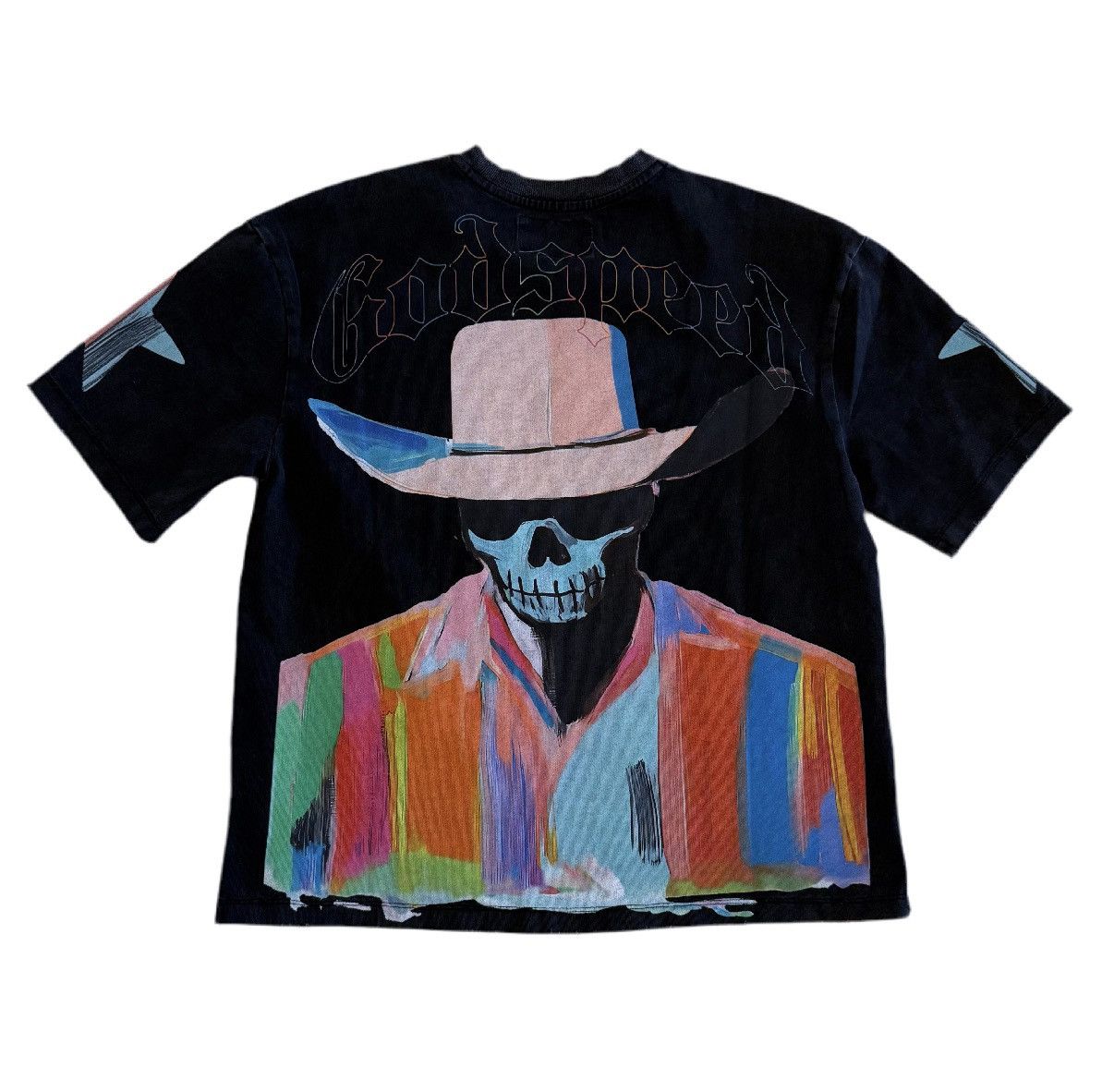 Godspeed Godspeed Pastel Cowboy T-Shirt “Black Wash” Size US S / EU 44-46 / 1 - 2 Thumbnail
