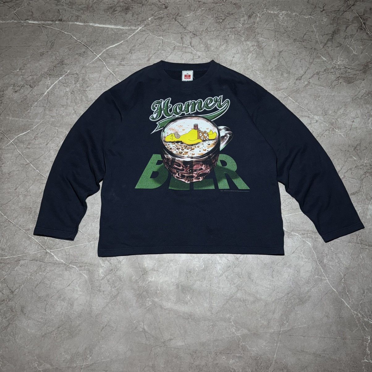 Vintage Sweatshirt The Simpsons Homer Beer 1999 years size XL Size US XL / EU 56 / 4 - 1 Thumbnail