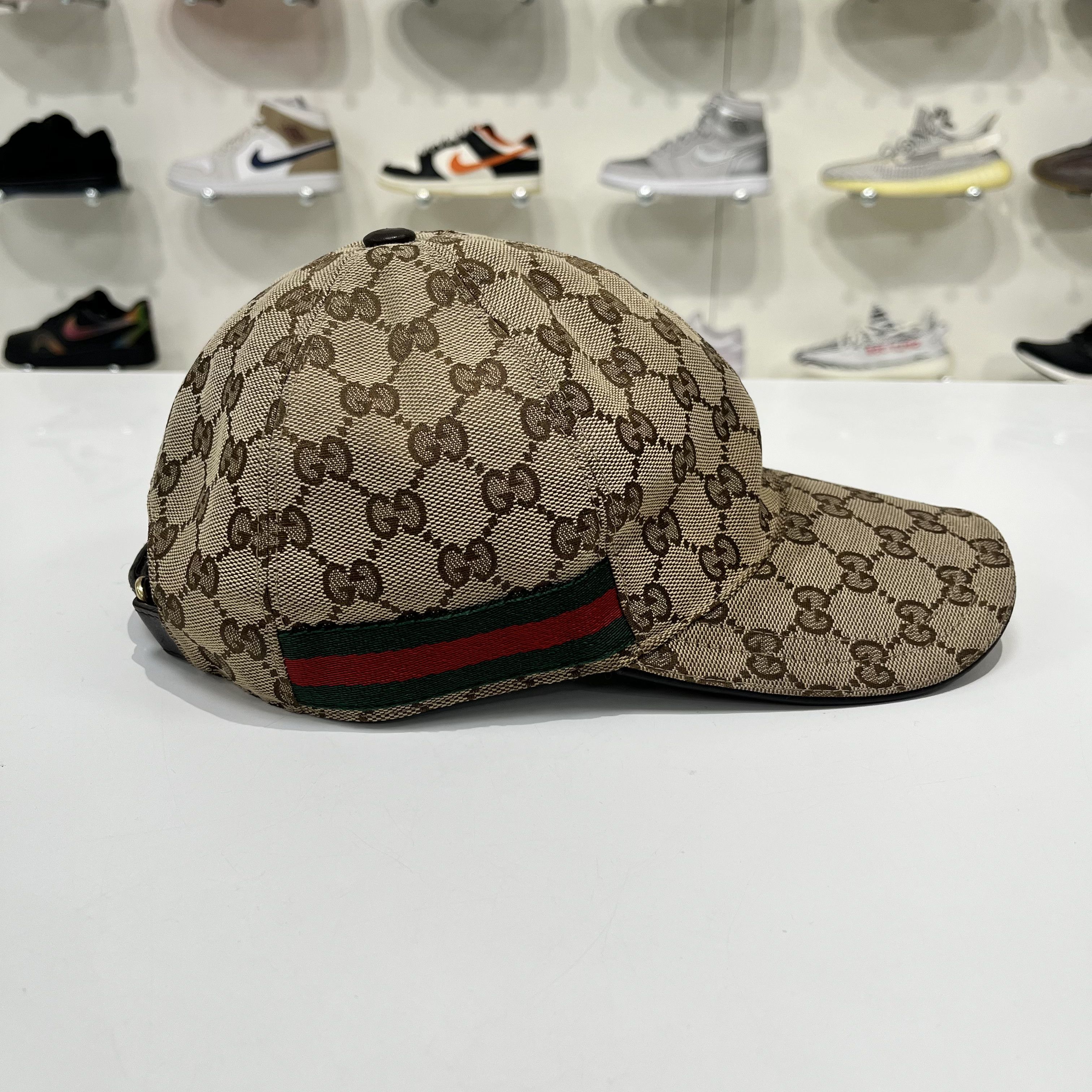 Gucci Gucci Original GG Canvas Baseball Cap Brown Size ONE SIZE - 5 Thumbnail