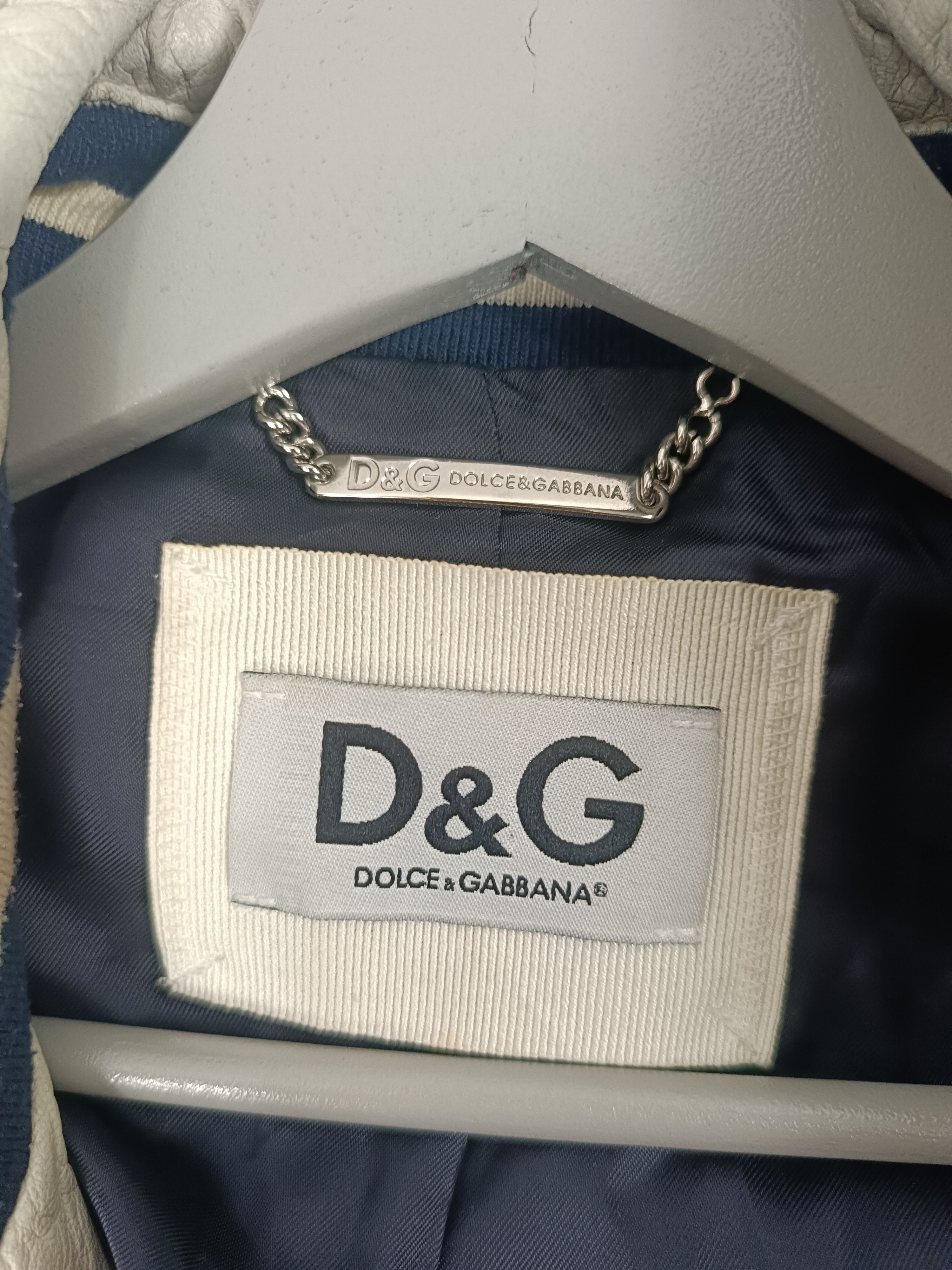Dolce & Gabbana Leather jacket Dolce and Gabbana size medium Size US M / EU 48-50 / 2 - 3 Thumbnail