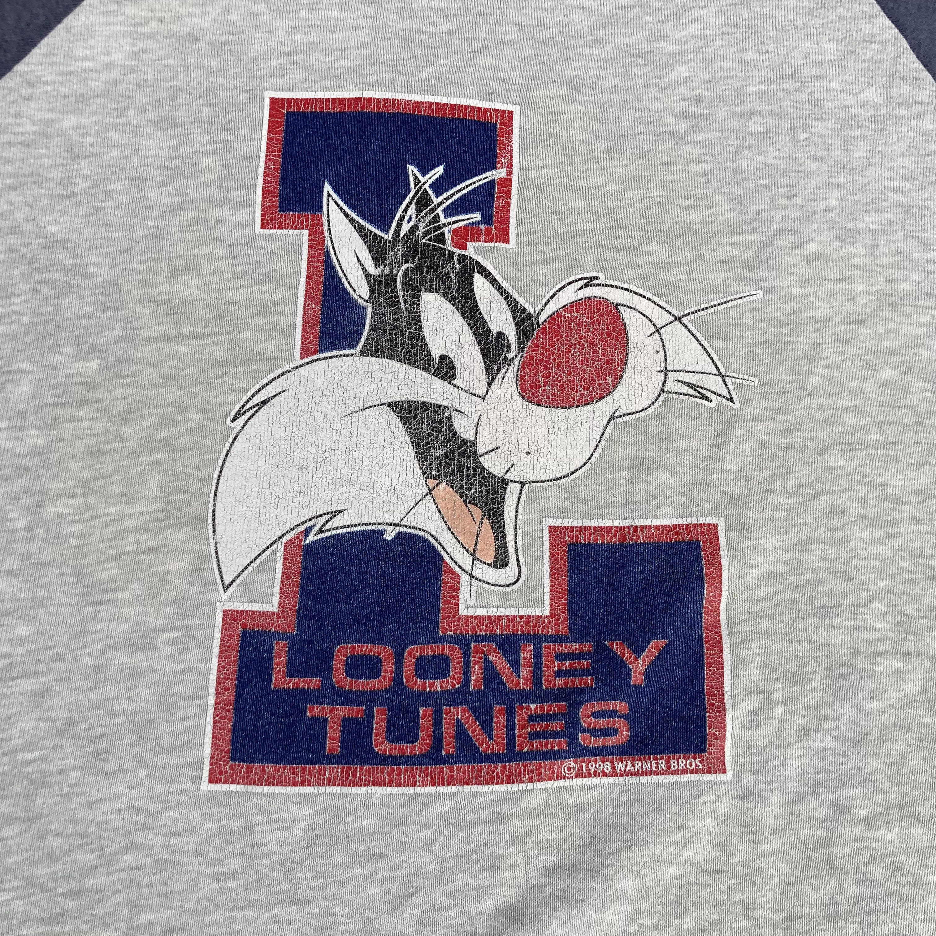 Cartoon Network Vtg Looney Tunes Cat Cartoon 90s Sweatshirt Size US L / EU 52-54 / 3 - 5 Thumbnail