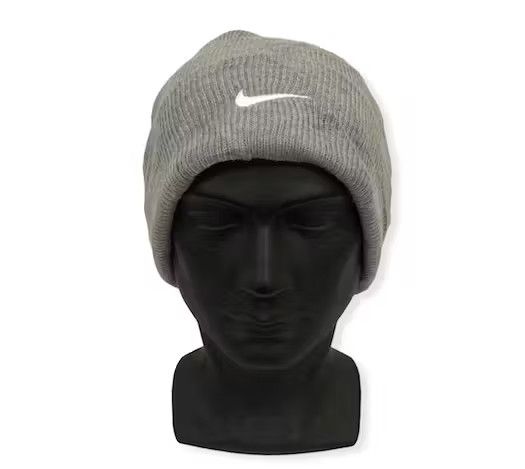 image of Hats x Nike Vintage Nike Swoosh Small Logo Beanie Hat, Men's