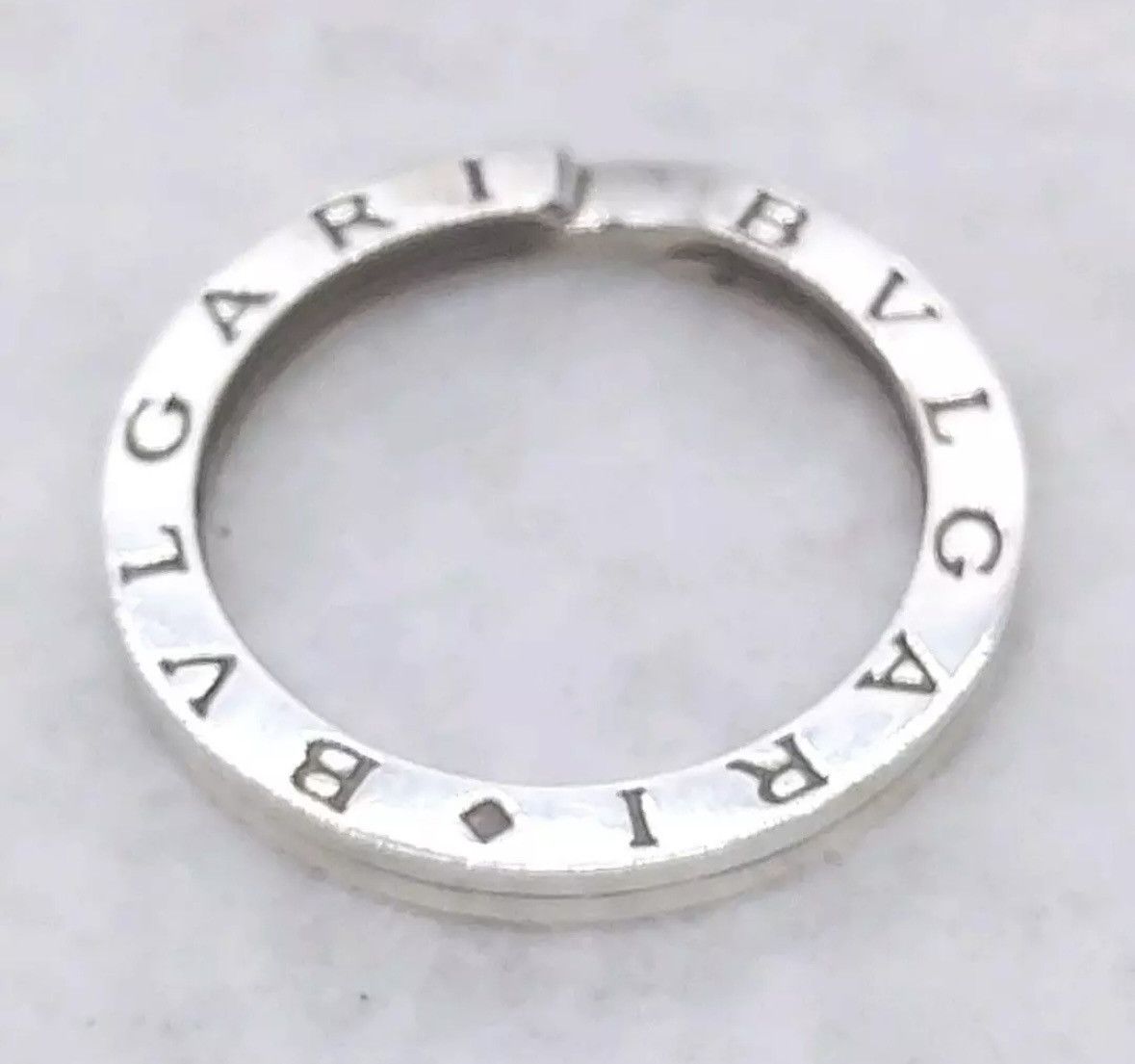 Bvlgari BVLGARI Key Ring Sterling Silver .925 Size ONE SIZE - 2 Thumbnail