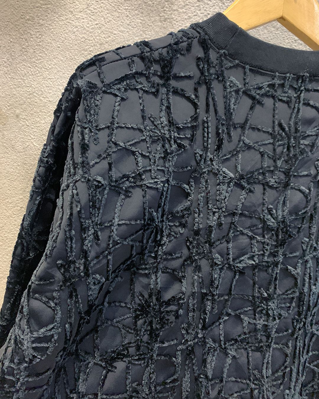 Toga Toga Archives "SAMPLE" Textured Loop Knit Sweatshirt Size US XL / EU 56 / 4 - 11 Thumbnail
