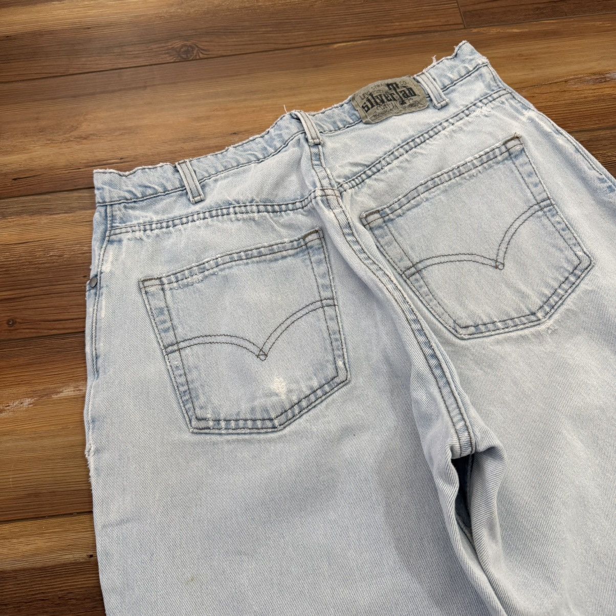Levi's Vintage Levi’s Blue Silvertab Loose Denim Jeans Skate Size US 32 / EU 48 - 3 Thumbnail