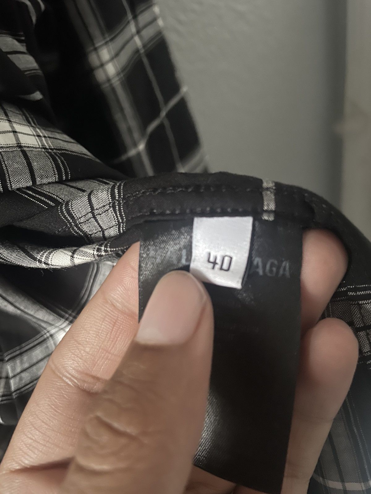 Balenciaga Balenciaga Black White Button shirt Size US M / EU 48-50 / 2 - 5 Thumbnail