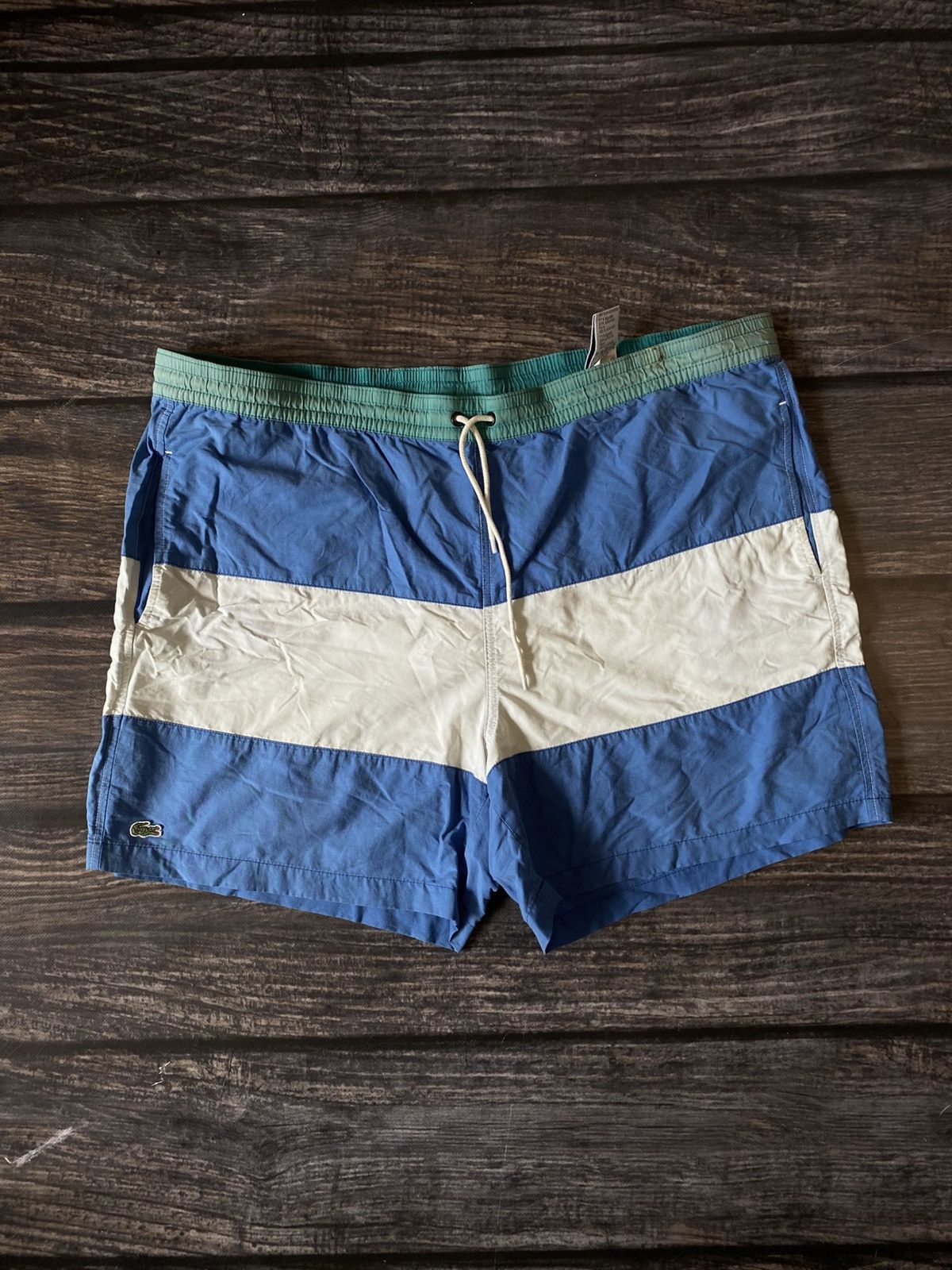 Lacoste × Vintage Lacoste vintage nylon short Size US 36 / EU 52 - 1 Thumbnail