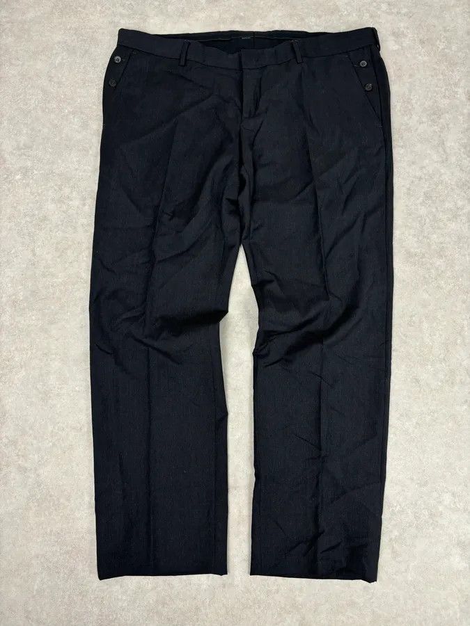 Gucci 2000s Gucci Black Classy Tailored Pants Size US 38 / EU 54 - 4 Thumbnail