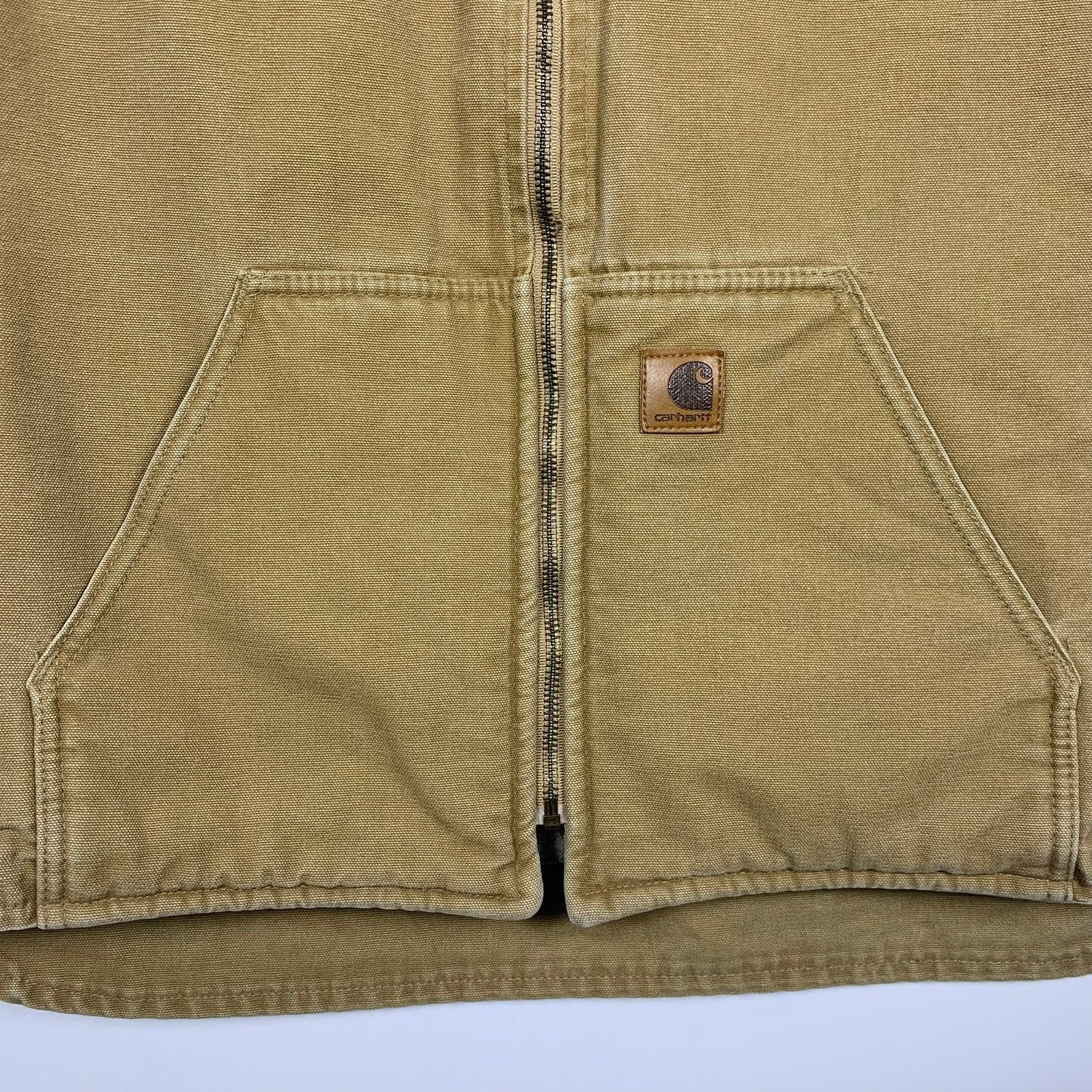 Carhartt Carhartt Sandstone Rugged Vest Men's 2XT Tan Sherpa Lined Size US XXL / EU 58 / 5 - 4 Thumbnail
