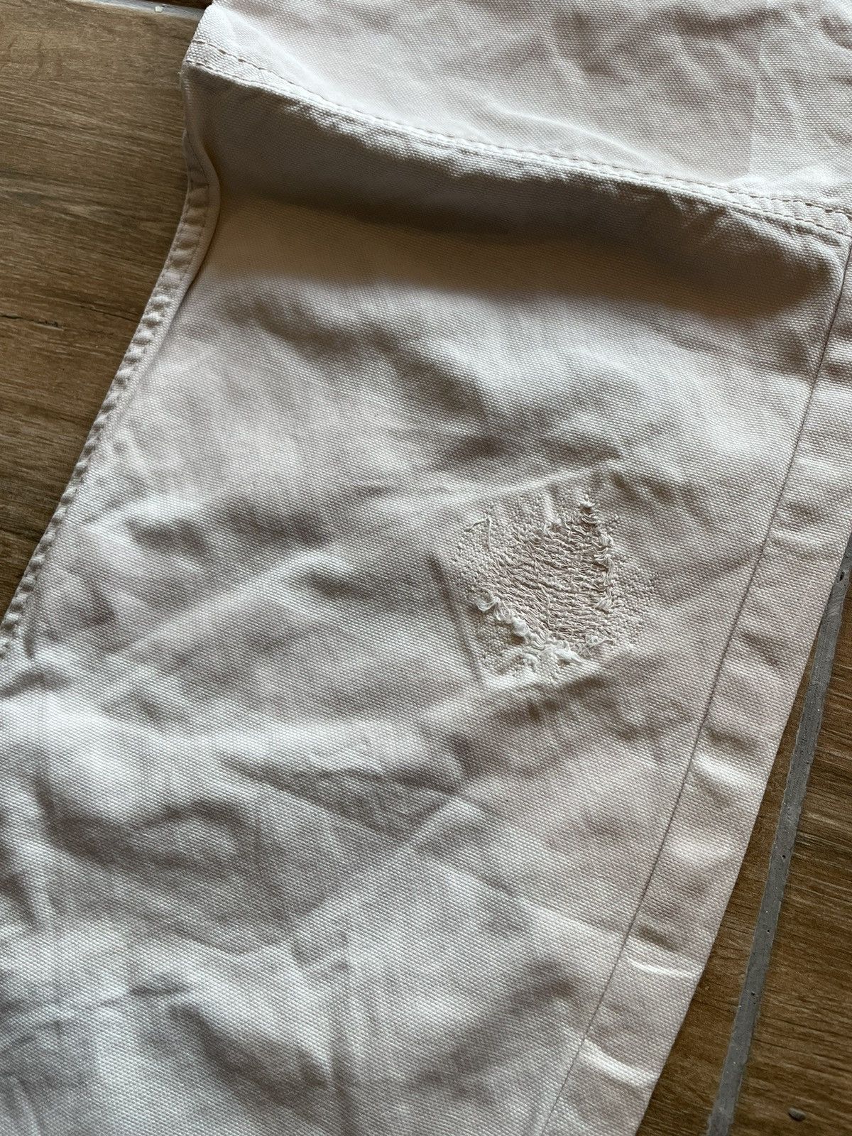 Diesel Diese OffWhite Reconstructed Pant Size US 31 - 12 Thumbnail