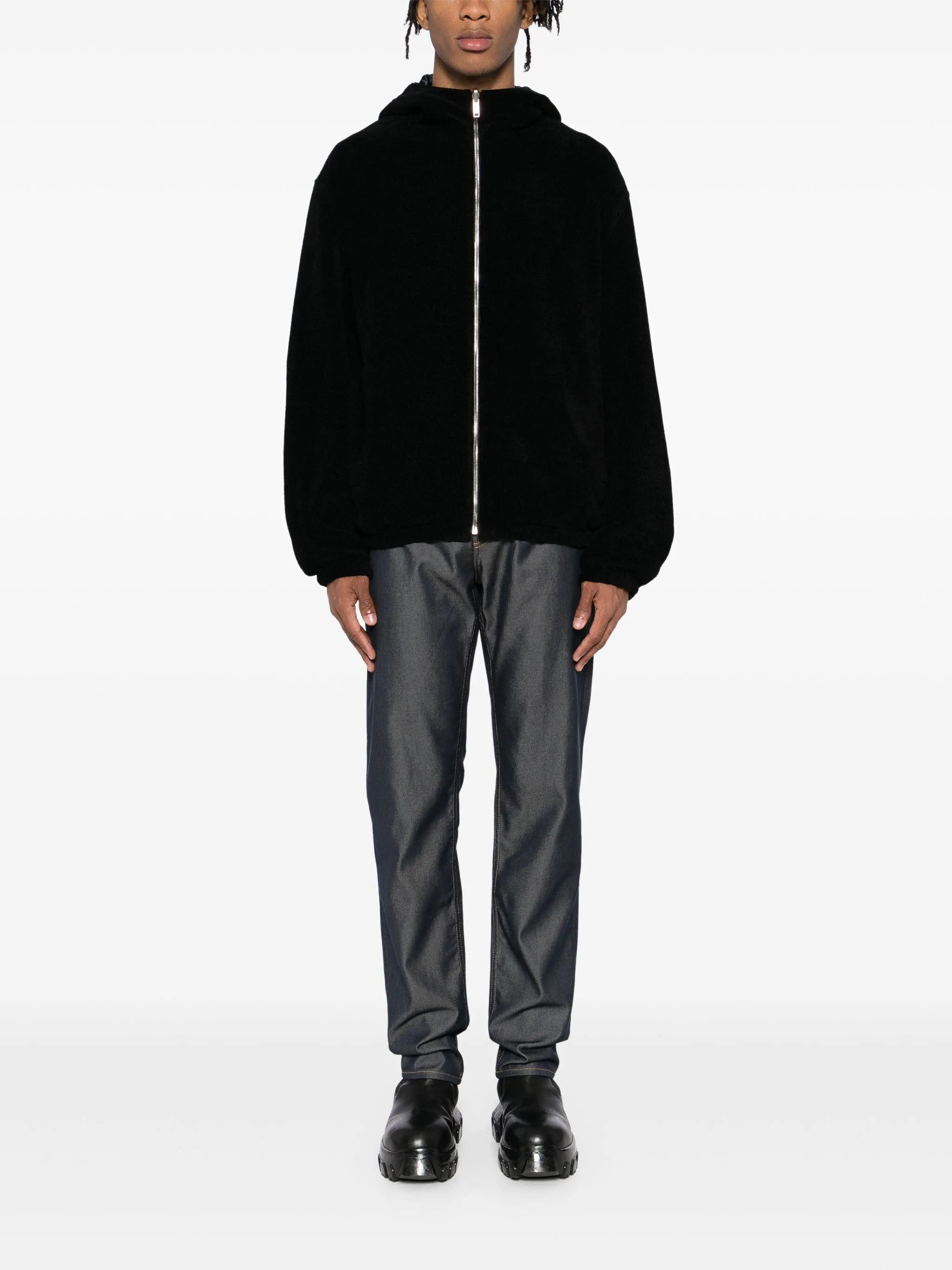 Givenchy o1srvl11e1225 4G Reversible Hooded Jacket in Black Size US L / EU 52-54 / 3 - 2 Thumbnail
