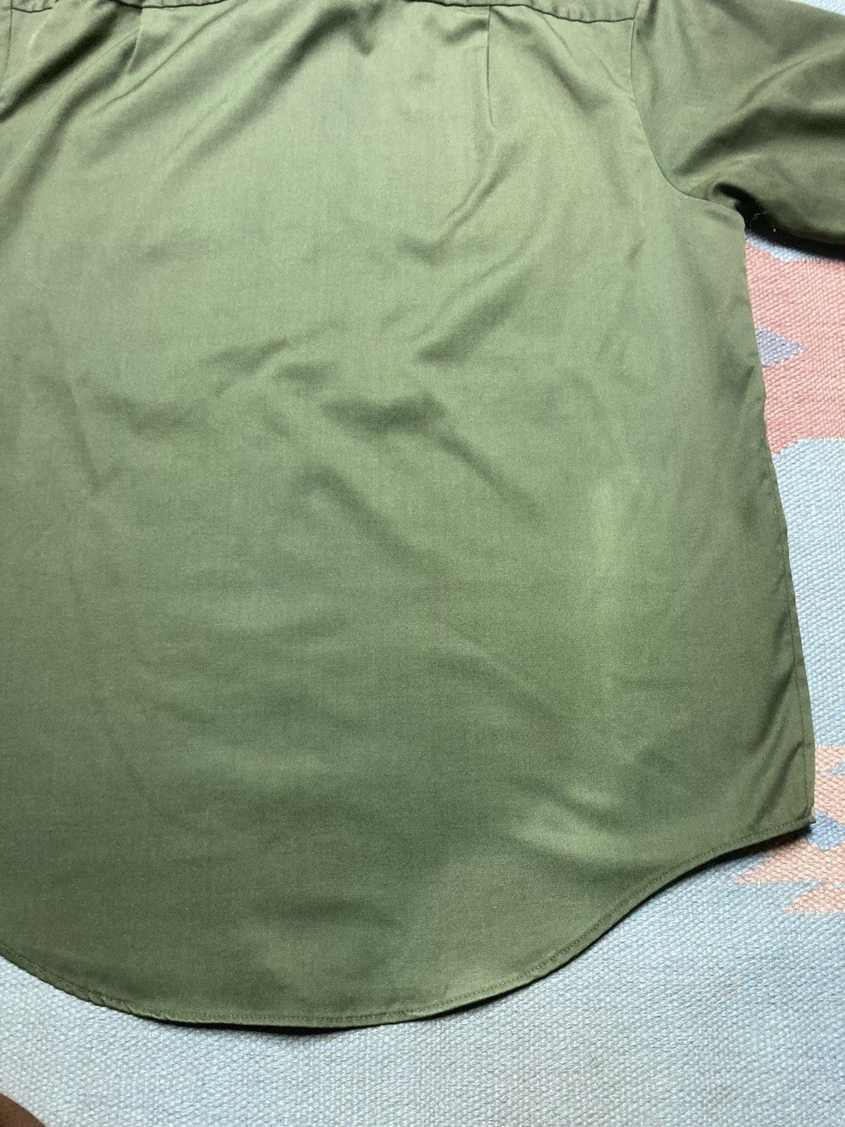 Vintage 70s Big Mac work shirt chino twill faded workwear large Size US L / EU 52-54 / 3 - 9 Thumbnail