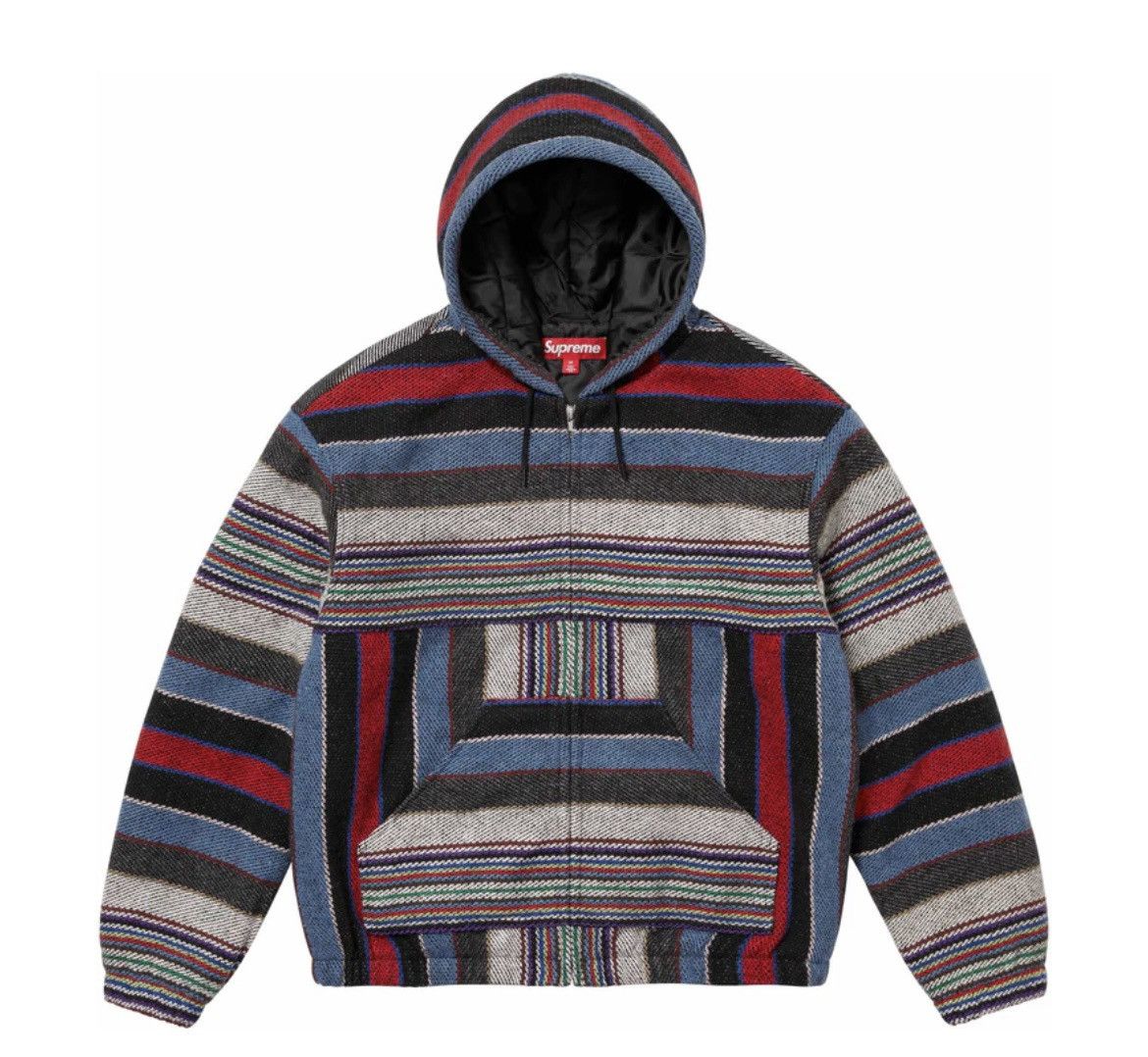 Supreme Supreme Woven striped Hooded Jacket Size US M / EU 48-50 / 2 - 1 Thumbnail