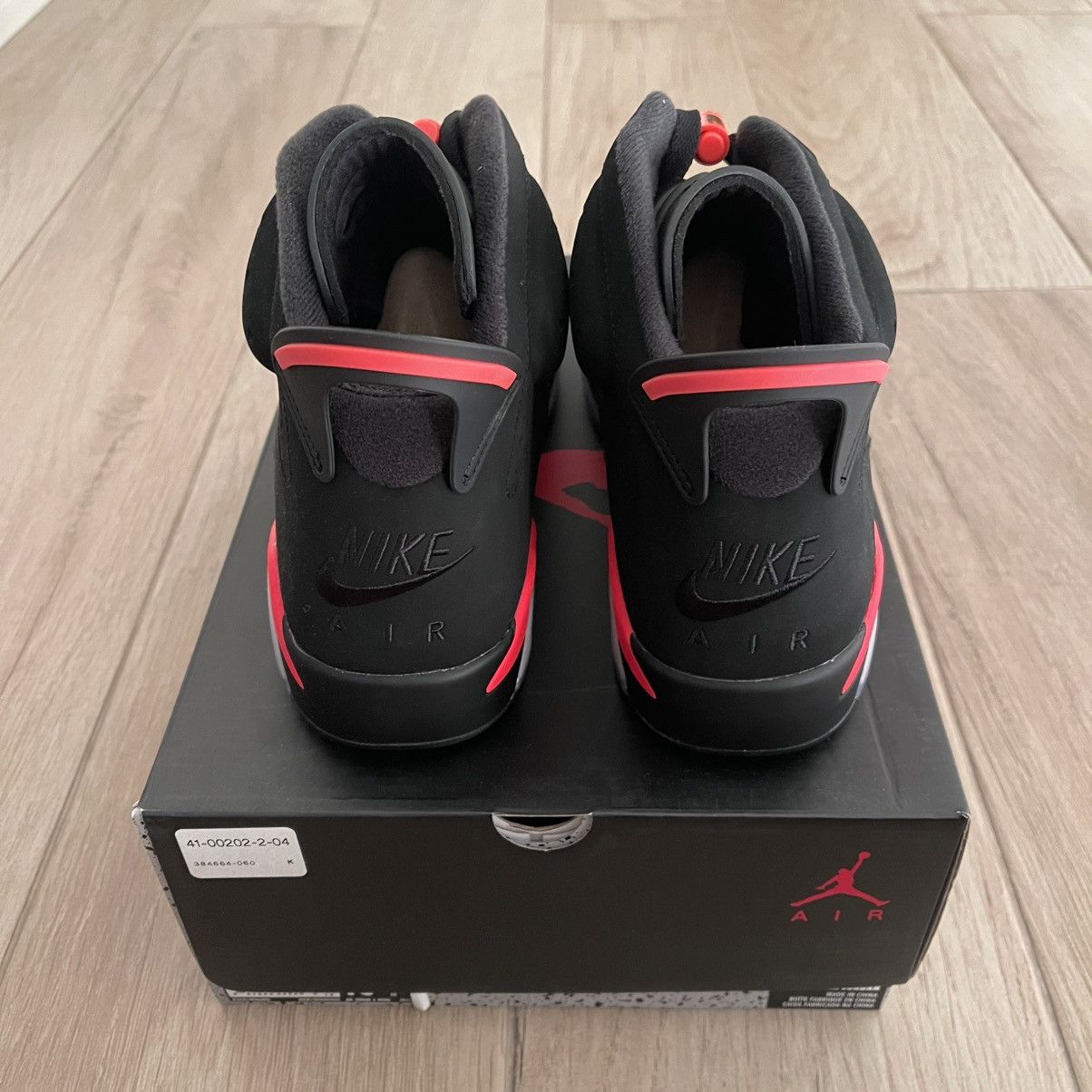 Jordan Brand Jordan 6 Retro Black Infrared 2019 Size US 10.5 / EU 43-44 - 5 Thumbnail