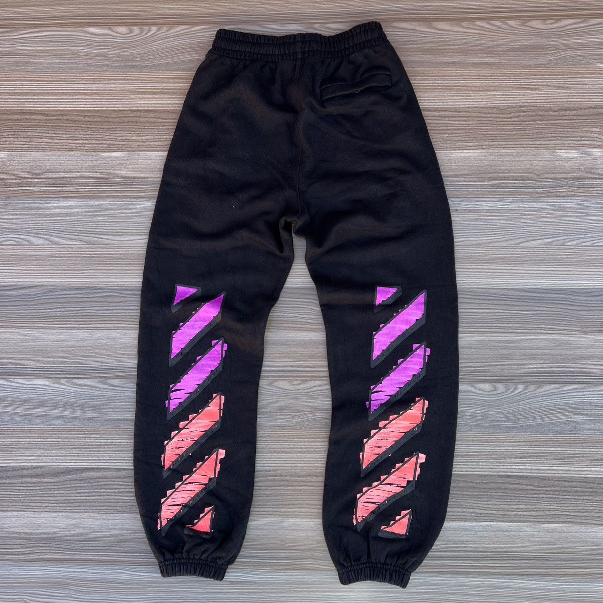 Off-White Off-White Diagonal Print Long Pants. Size US 30 / EU 46 - 1 Thumbnail