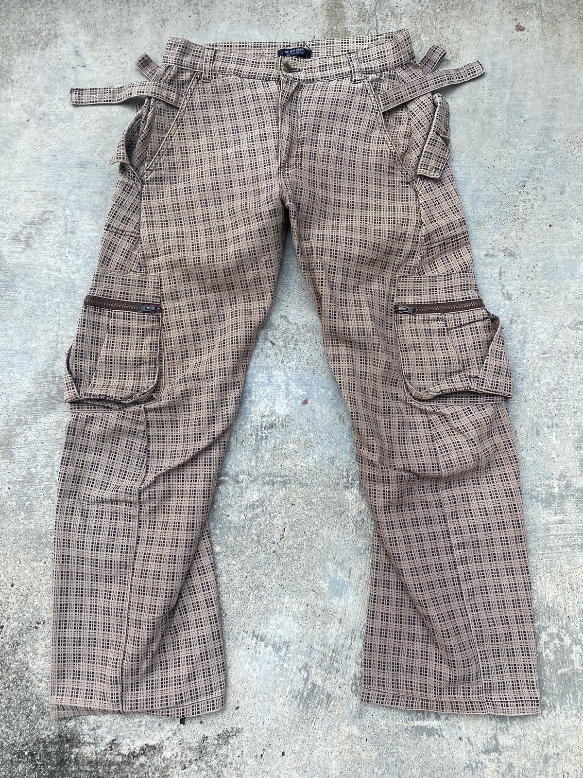 Japanese Brand VINTAGE JAPAN NAONI KINO FLARE BAGGY TORNADO Size US 30 / EU 46 - 1 Thumbnail