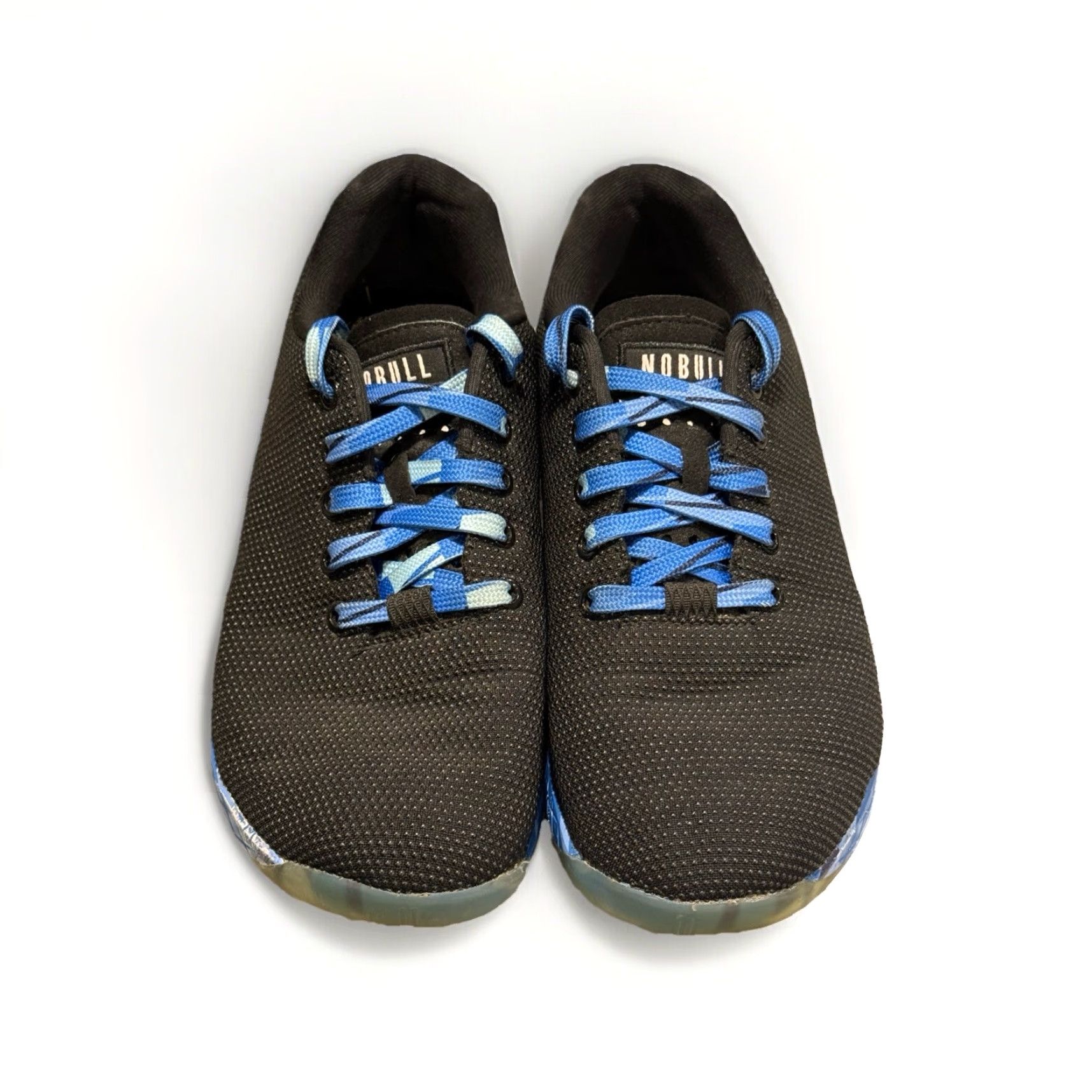 Vintage VINTAGE NoBull Unisex SuperFabric CrossShoes Men’s 8.5 Women’s 10 Trainers Black Sneaker Lace Up Low Top Athletic CrossFit Mens Womens Size US 8.5 / IT 38.5 - 3 Thumbnail