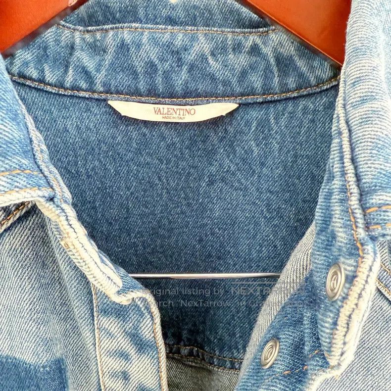 Valentino Valentino Denim shirt coat Size US M / EU 48-50 / 2 - 3 Thumbnail