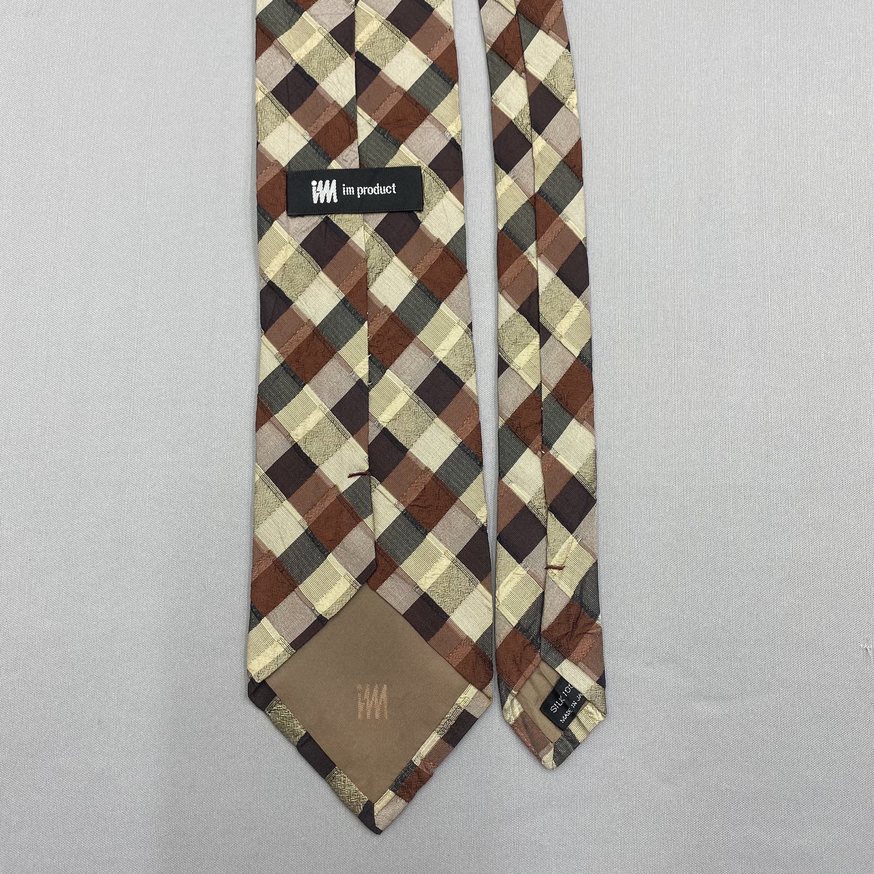 Issey Miyake Vintage Issey Miyake SILK Necktie Cravate Pure Silk Size ONE SIZE - 6 Thumbnail