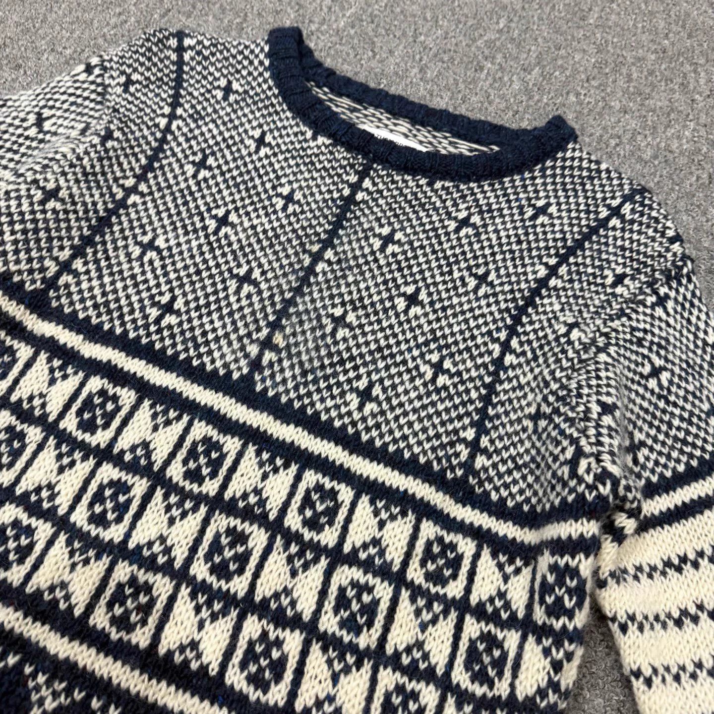 Thom Browne Thom Browne Snowflake 4Bar Knit Wool Sweater 3 Mint Size US L / EU 52-54 / 3 - 3 Thumbnail