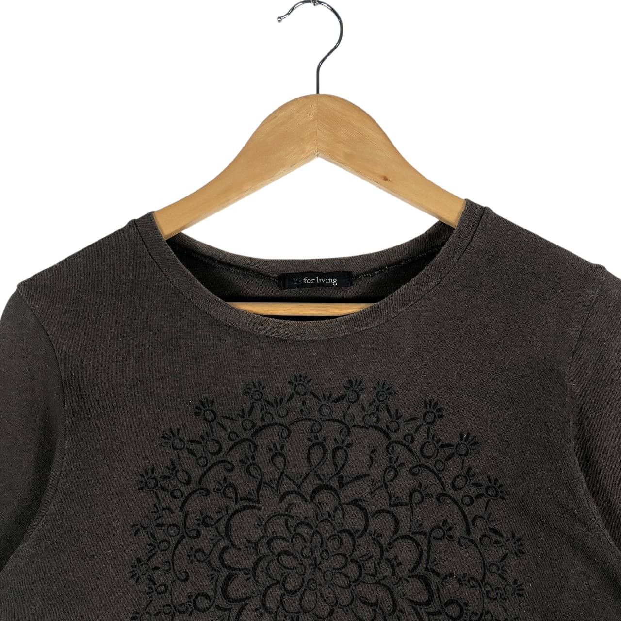 Y's Yohji Yamamoto Y's For Living Long Sleeve T-shirt Size S / US 4 / IT 40 - 2 Thumbnail